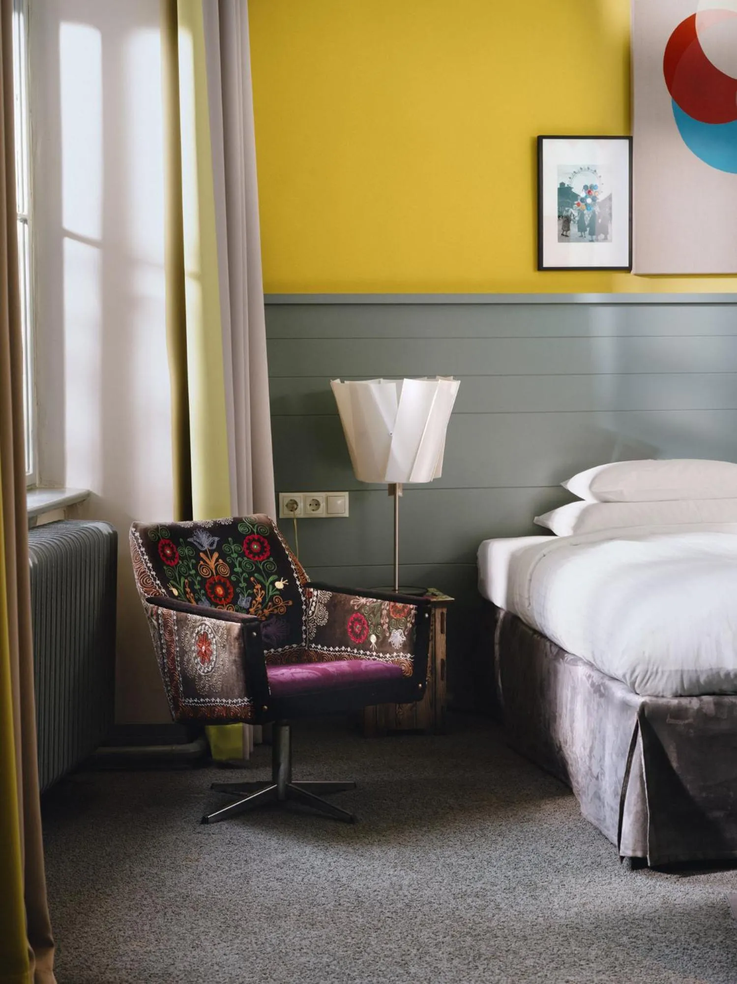 Bed in Saint SHERMIN bed breakfast & champagne