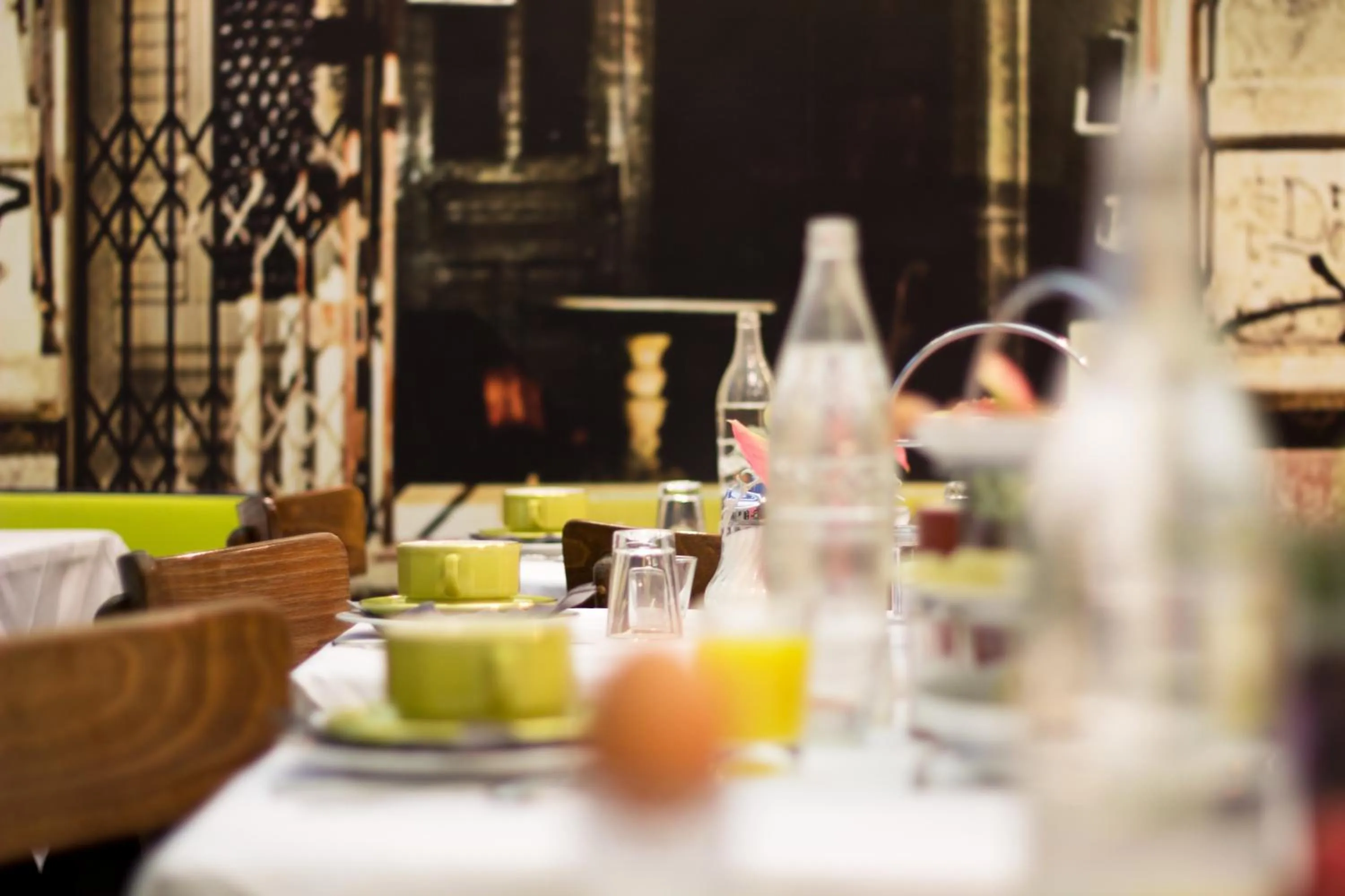 Restaurant/places to eat in Saint SHERMIN bed breakfast & champagne