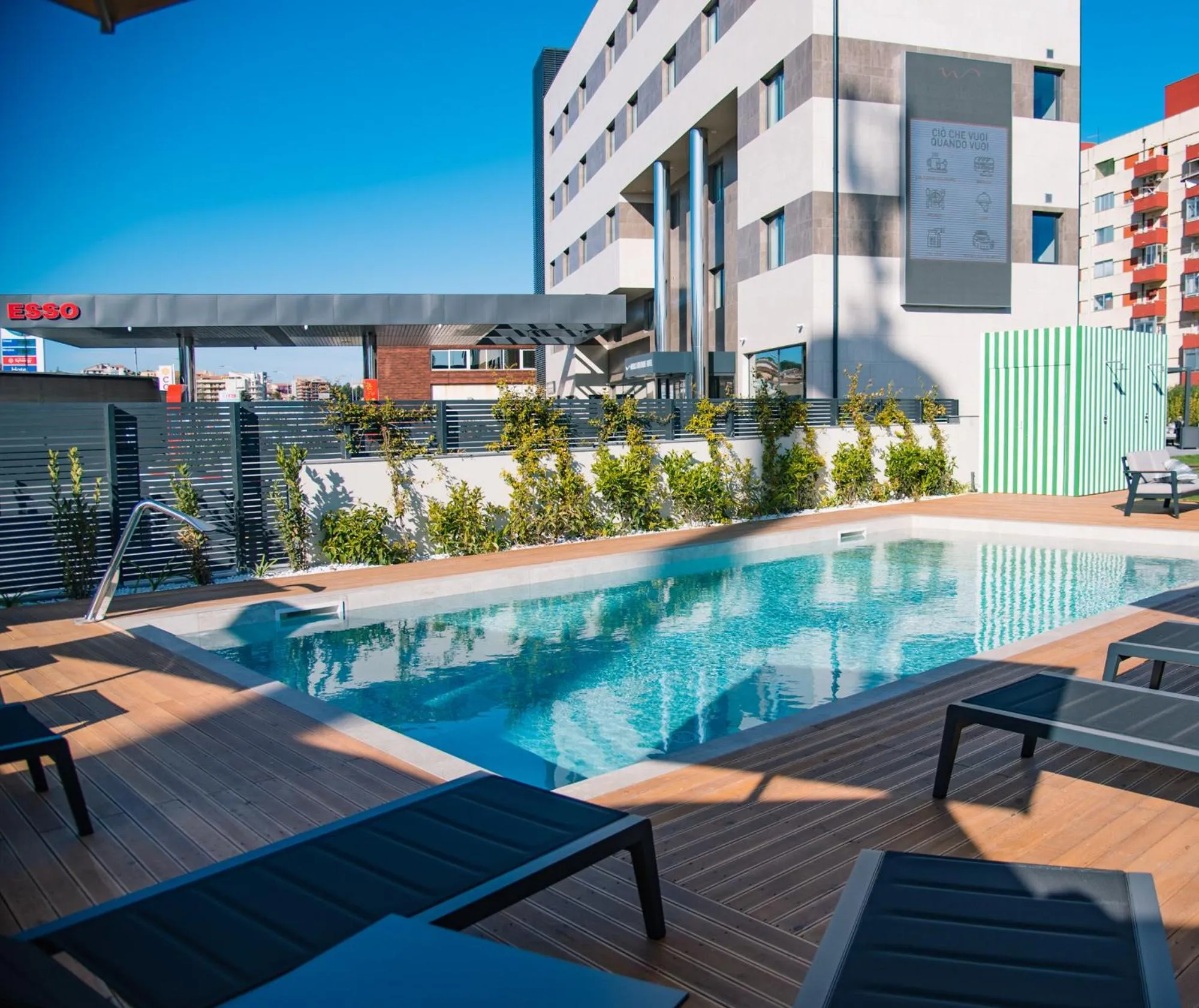 Pool view in Modica Boutique Hotel