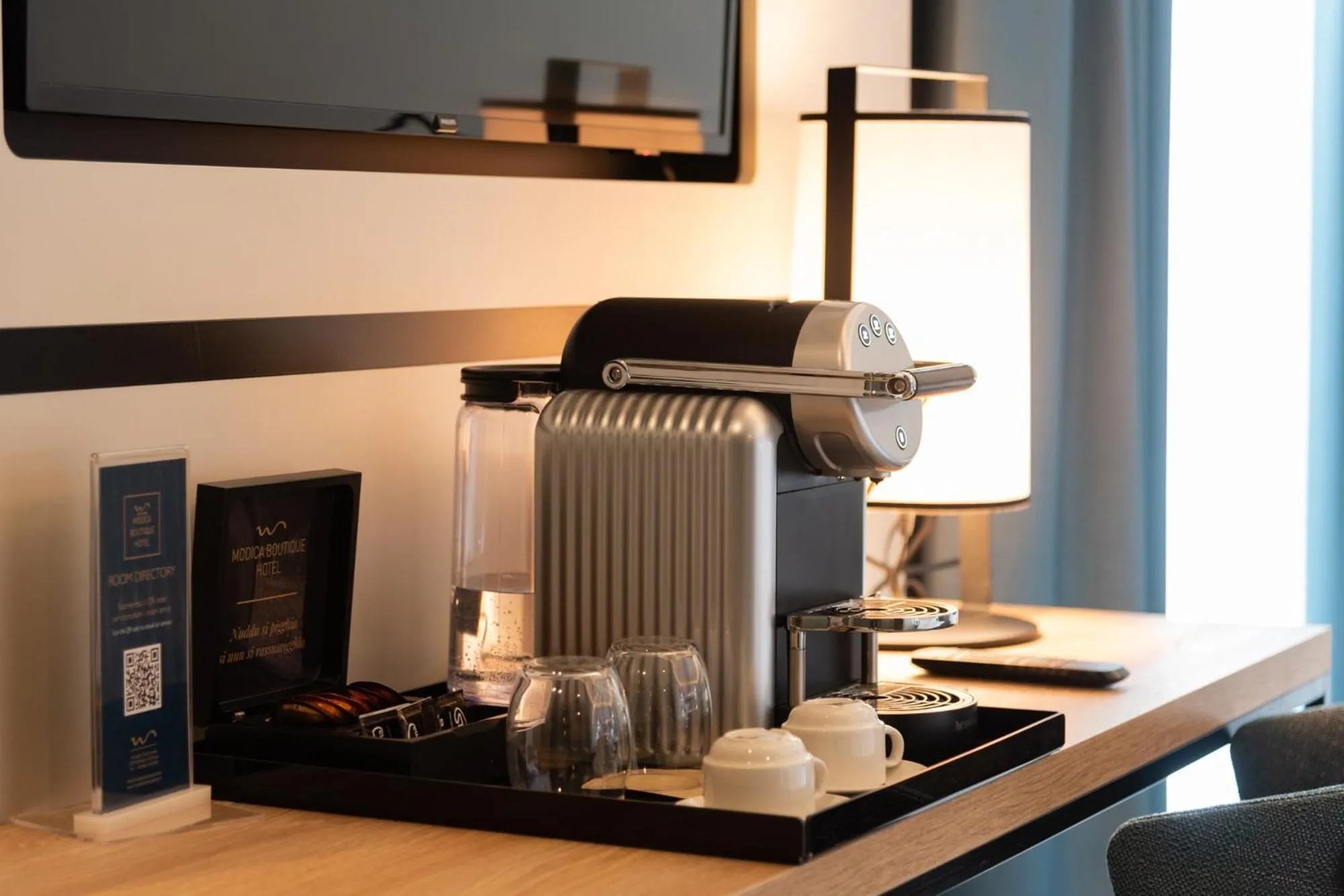 Coffee/tea facilities in Modica Boutique Hotel