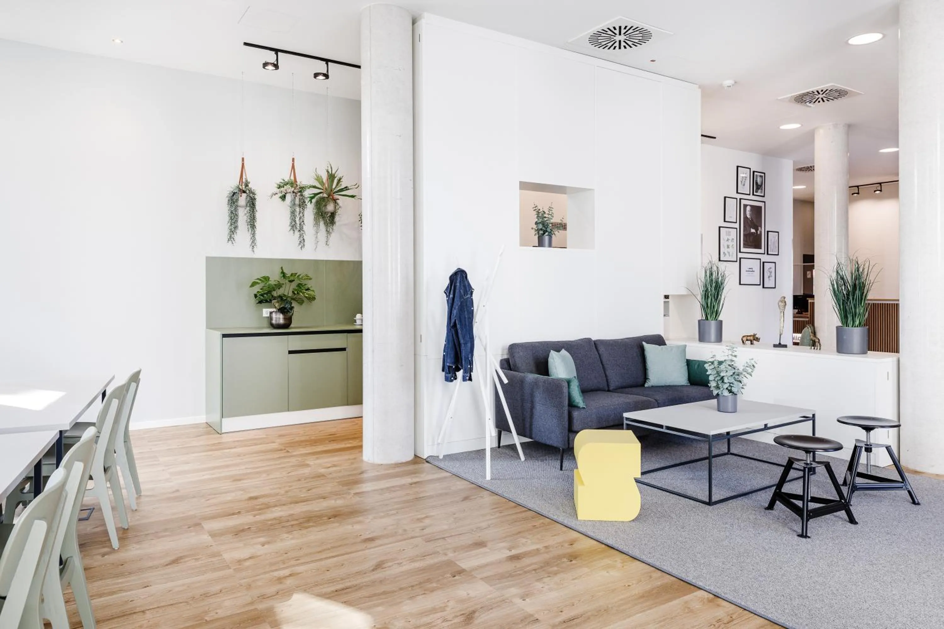 Lobby or reception in smartments Mannheim Hauptbahnhof