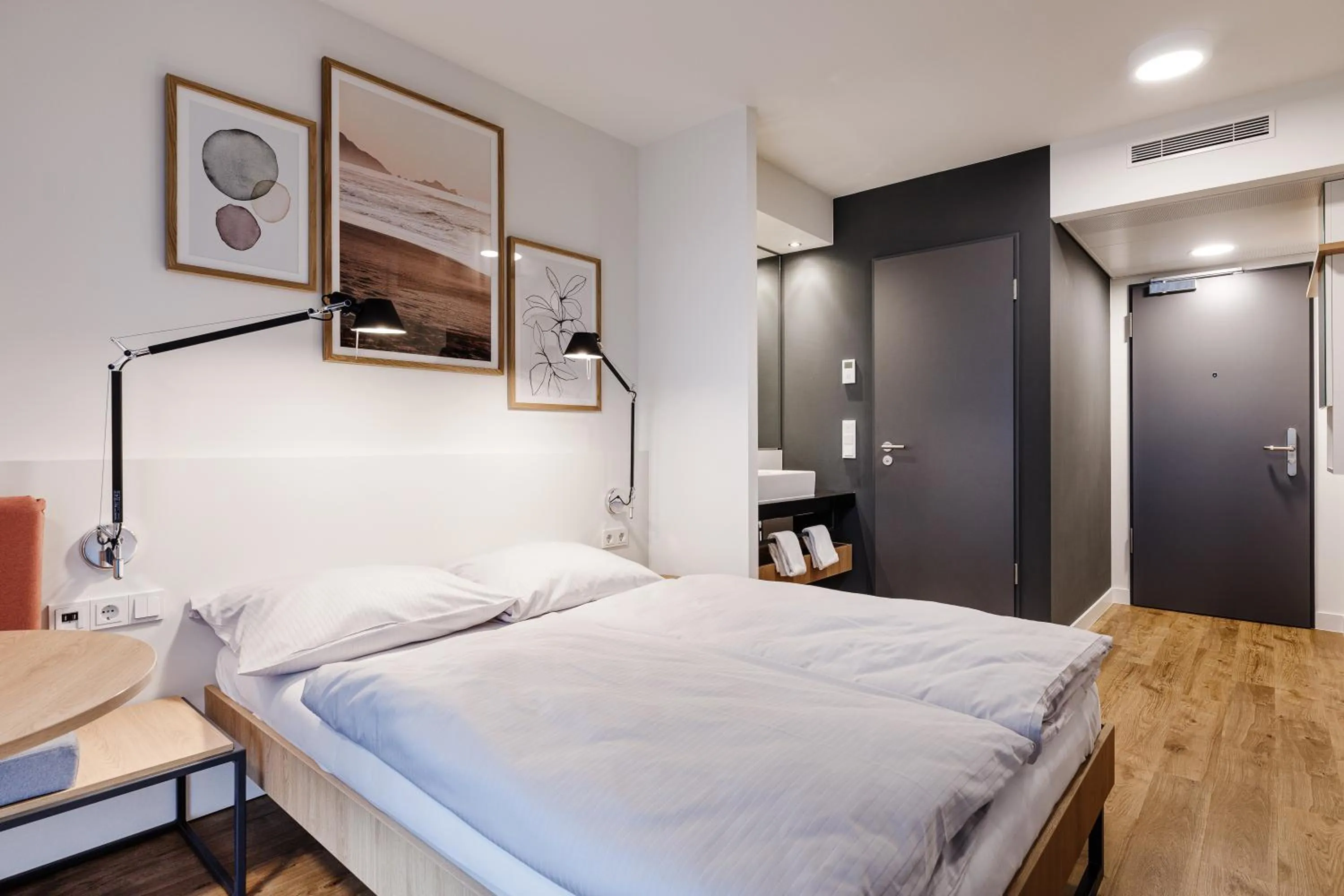 Bed in smartments Mannheim Hauptbahnhof