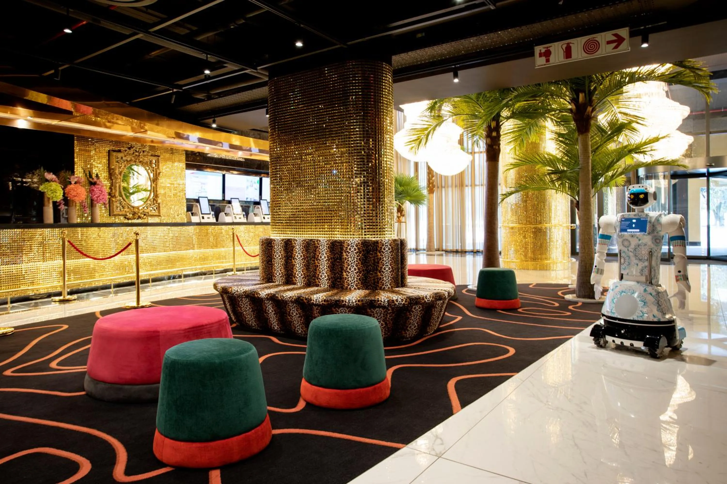 Lobby or reception in Hotel Sky Cape Town