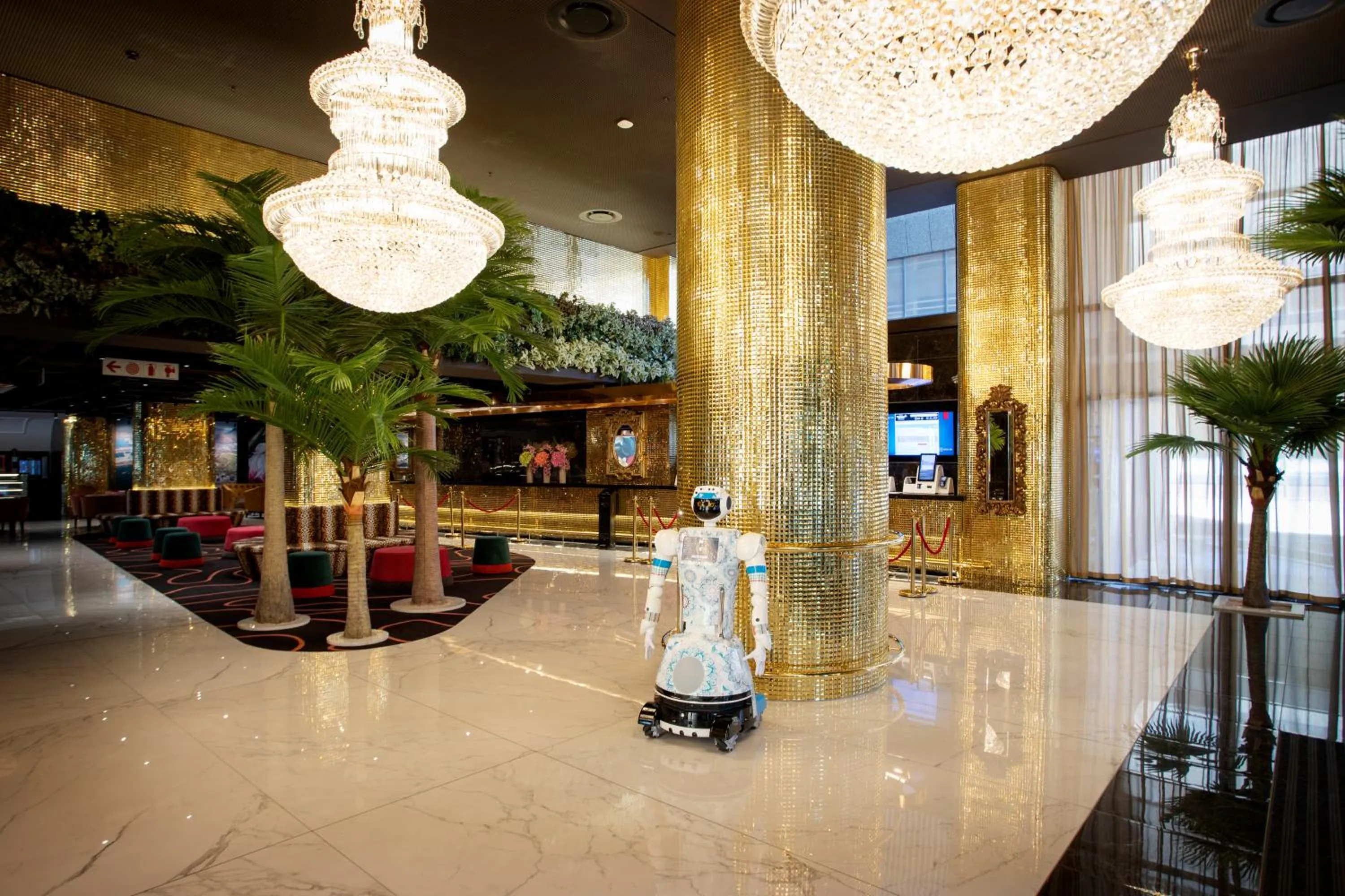 Lobby or reception in Hotel Sky Cape Town