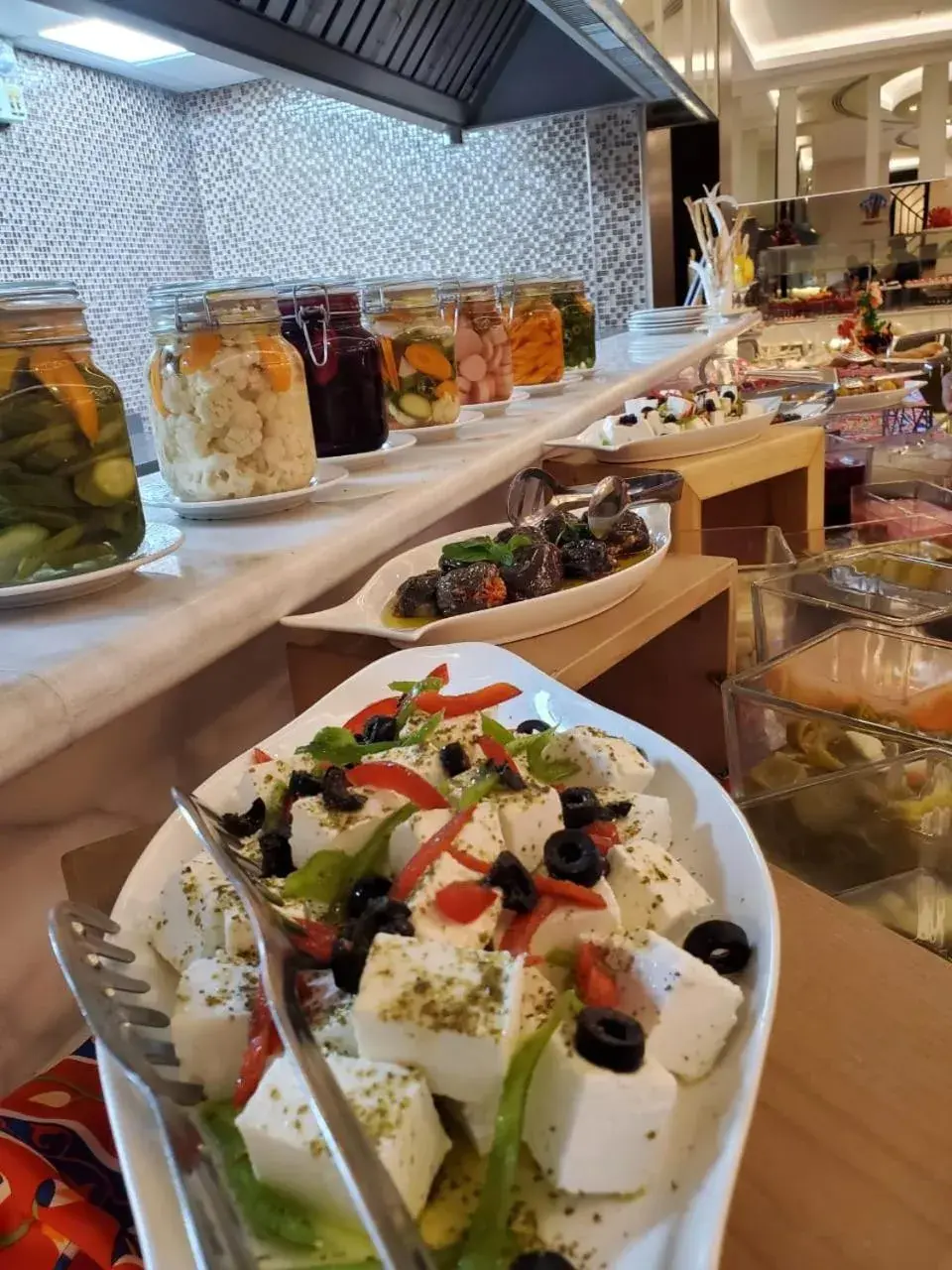 Food and drinks in Cheerful Al Waha Unayzah Hotel Food and drinks in Cheerful Al Waha Unayzah Hotel