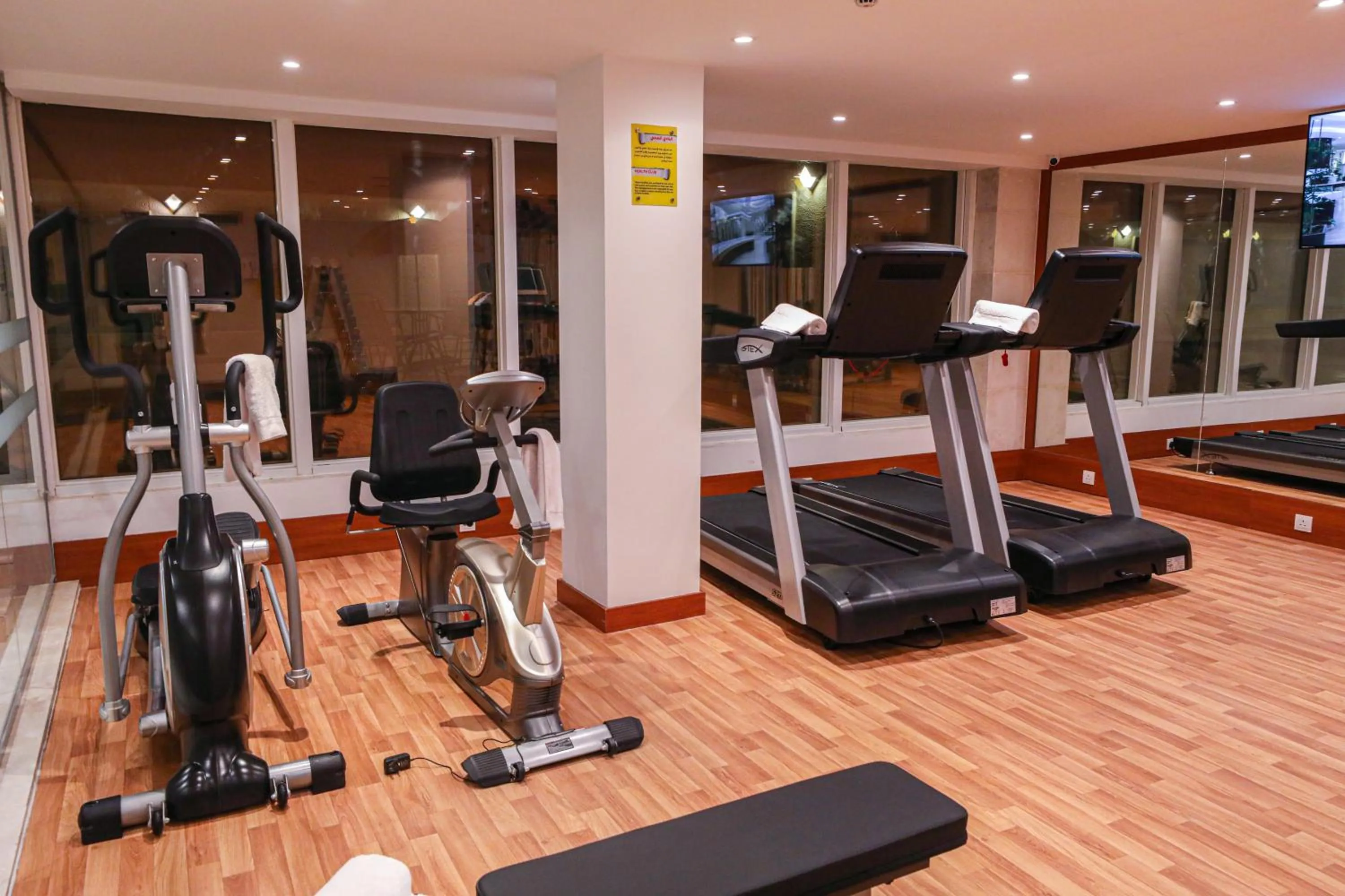 Fitness centre/facilities in Cheerful Al Waha Unayzah Hotel