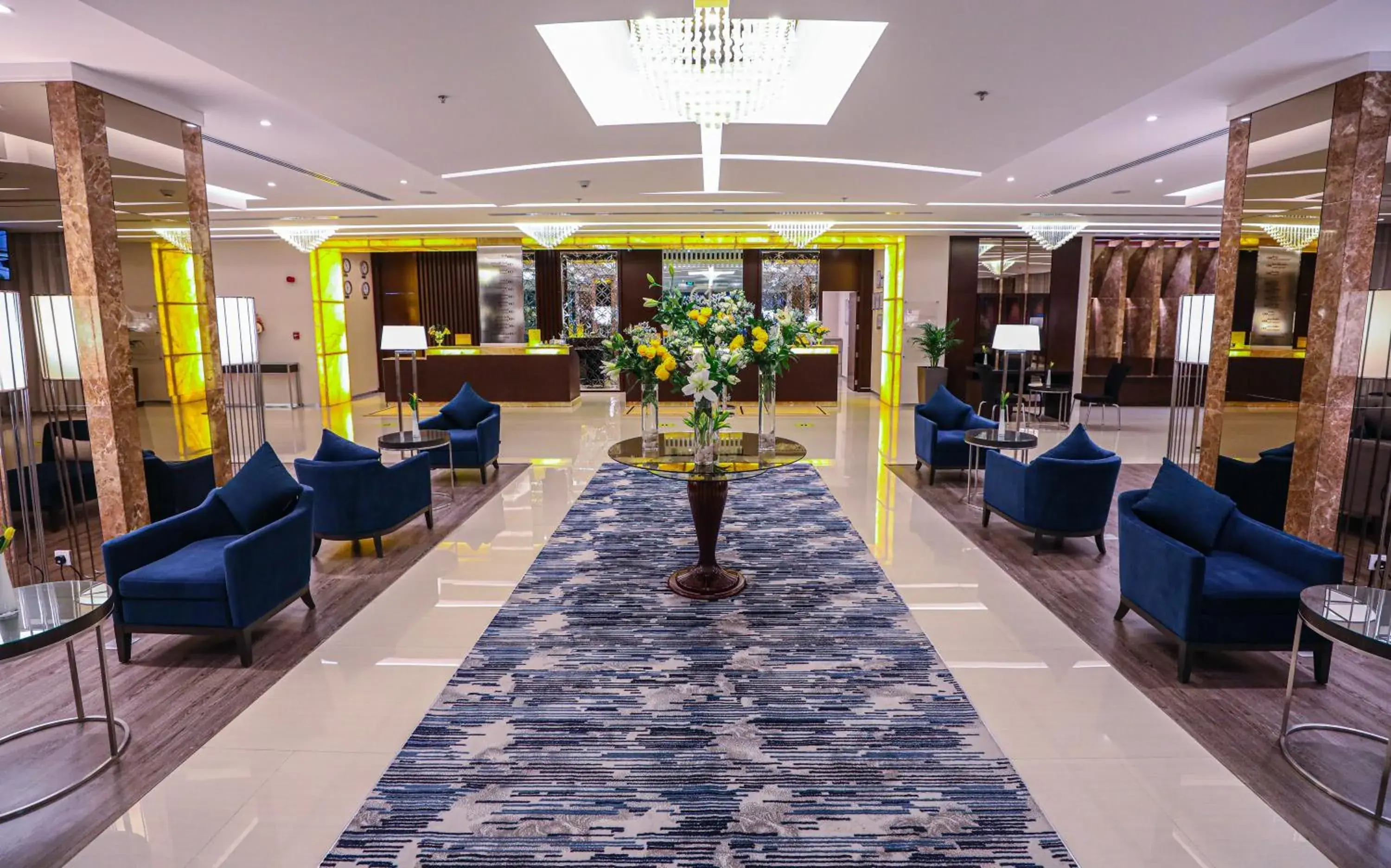 Lobby or reception in Cheerful Al Waha Unayzah Hotel Lobby or reception in Cheerful Al Waha Unayzah Hotel