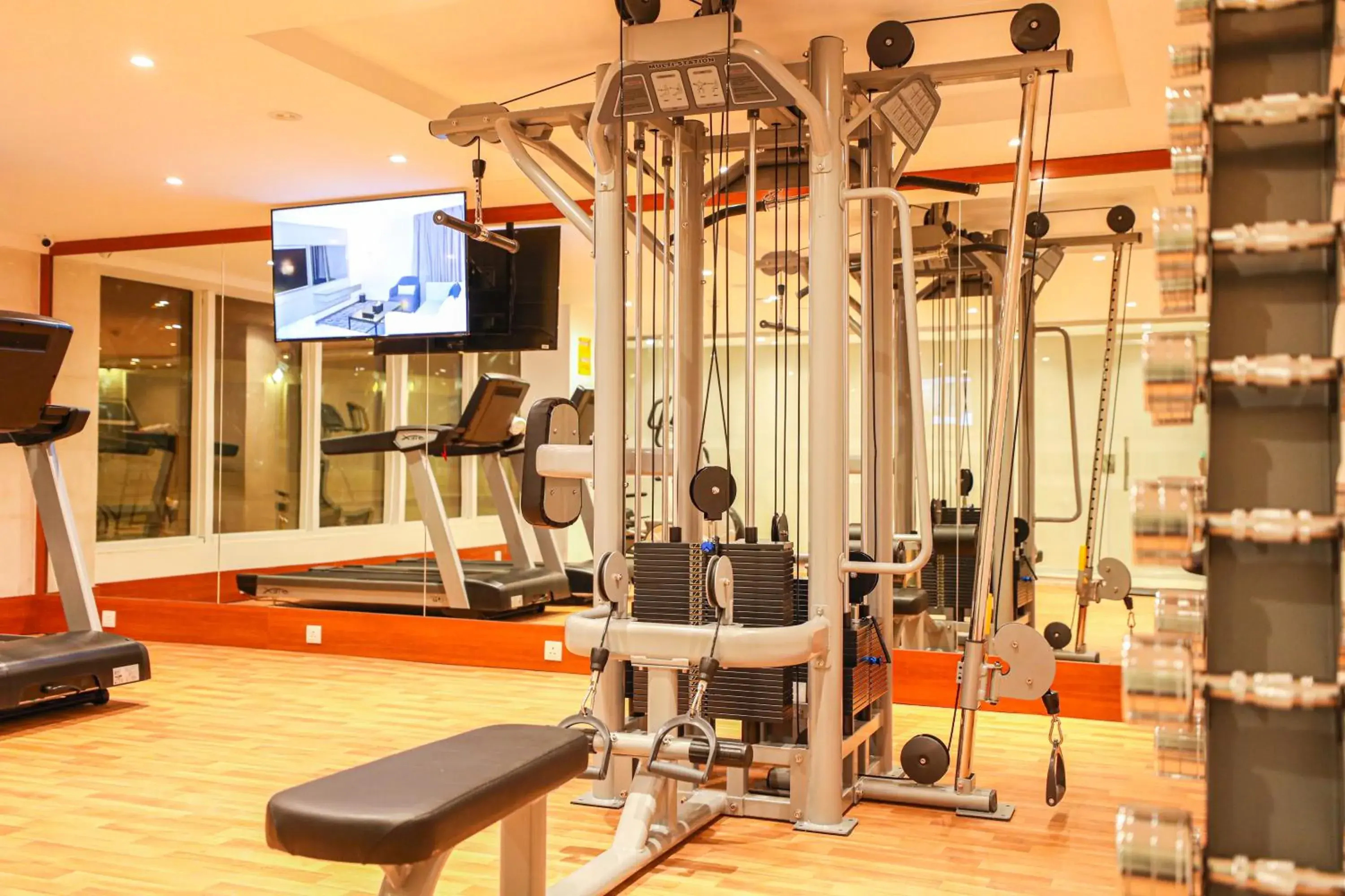 Fitness centre/facilities in Cheerful Al Waha Unayzah Hotel Fitness centre/facilities in Cheerful Al Waha Unayzah Hotel