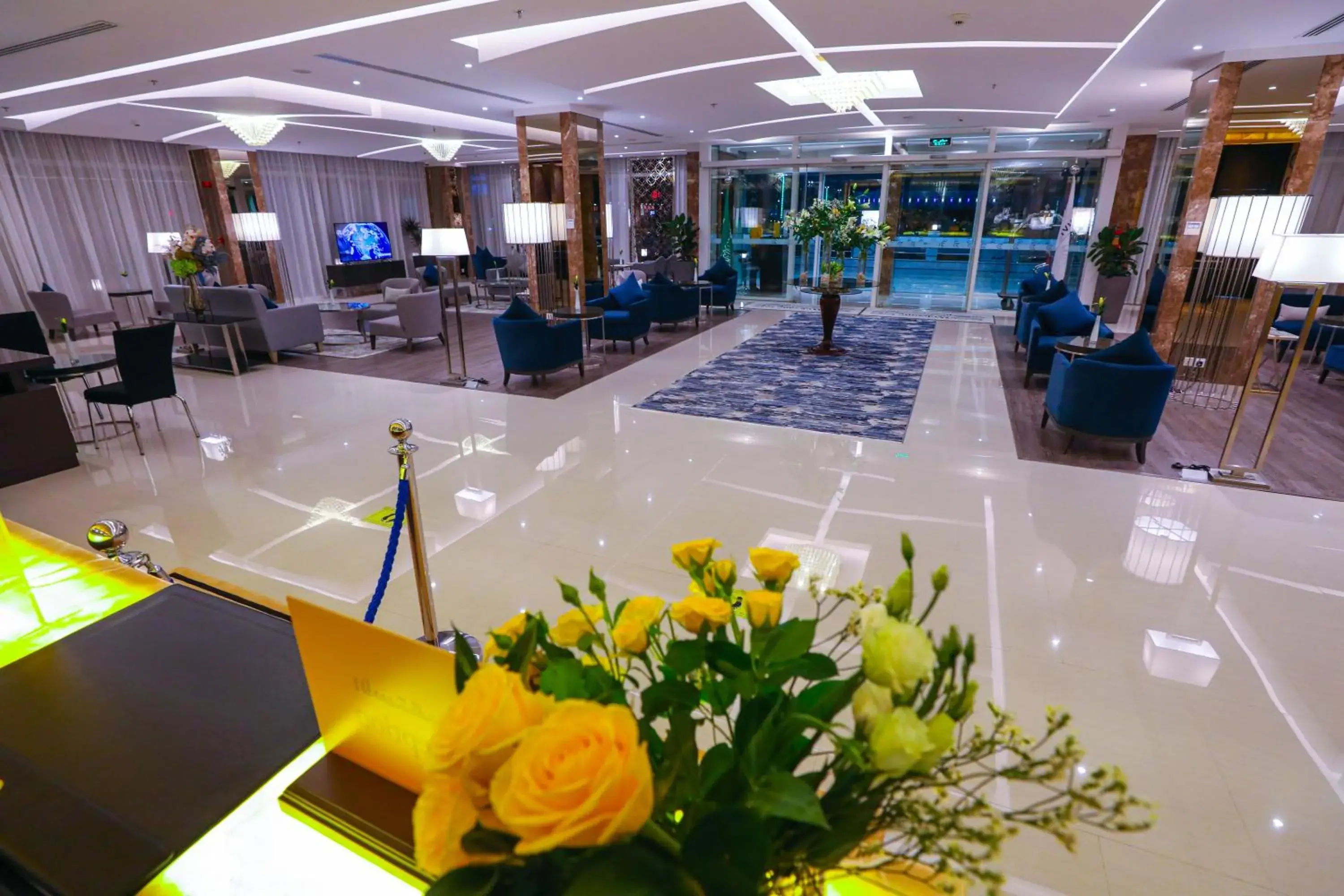 Lobby or reception in Cheerful Al Waha Unayzah Hotel Lobby or reception in Cheerful Al Waha Unayzah Hotel