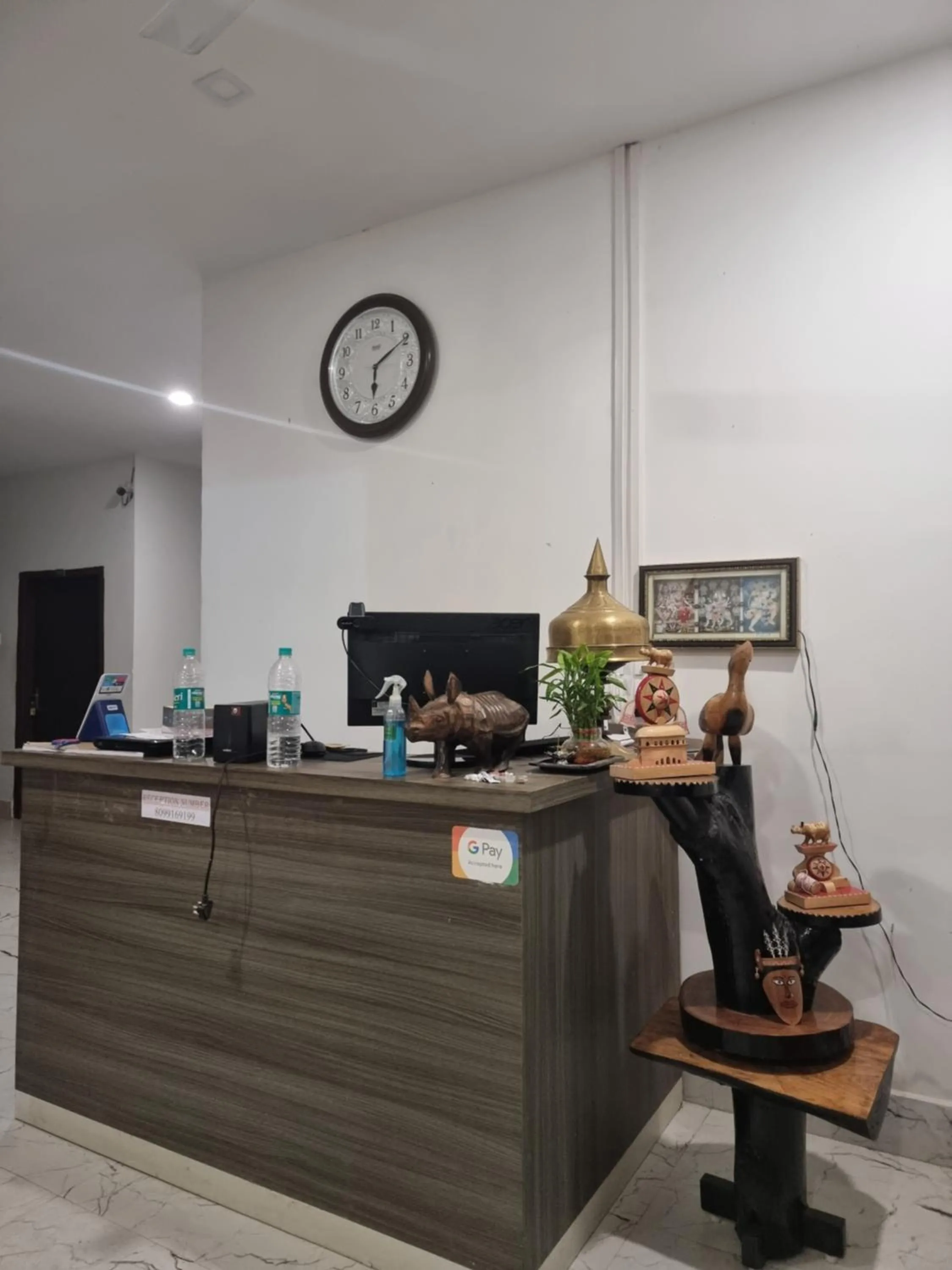 Lobby or reception in Shivaji Inn Kaziranga