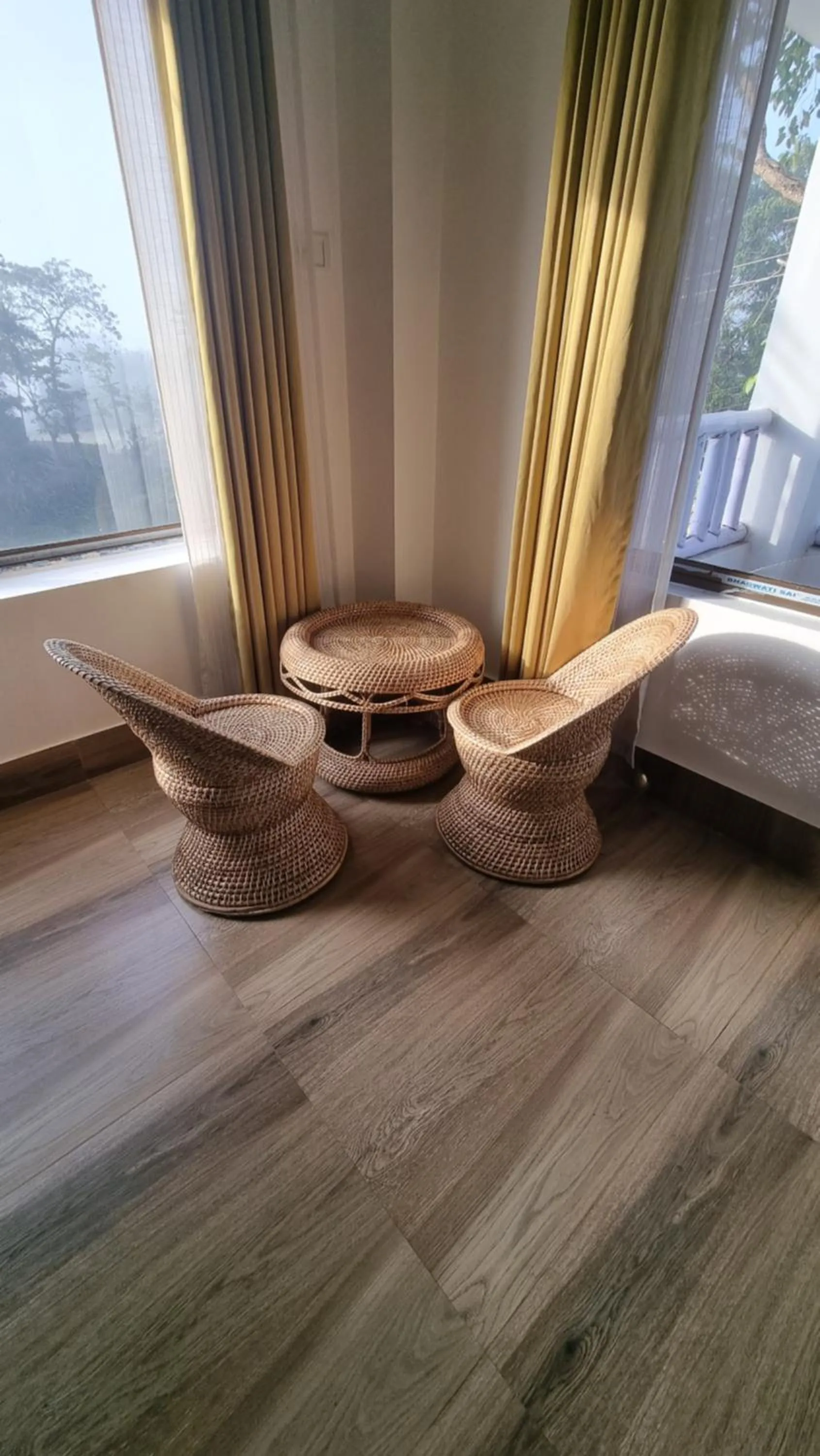 Living room in Shivaji Inn Kaziranga