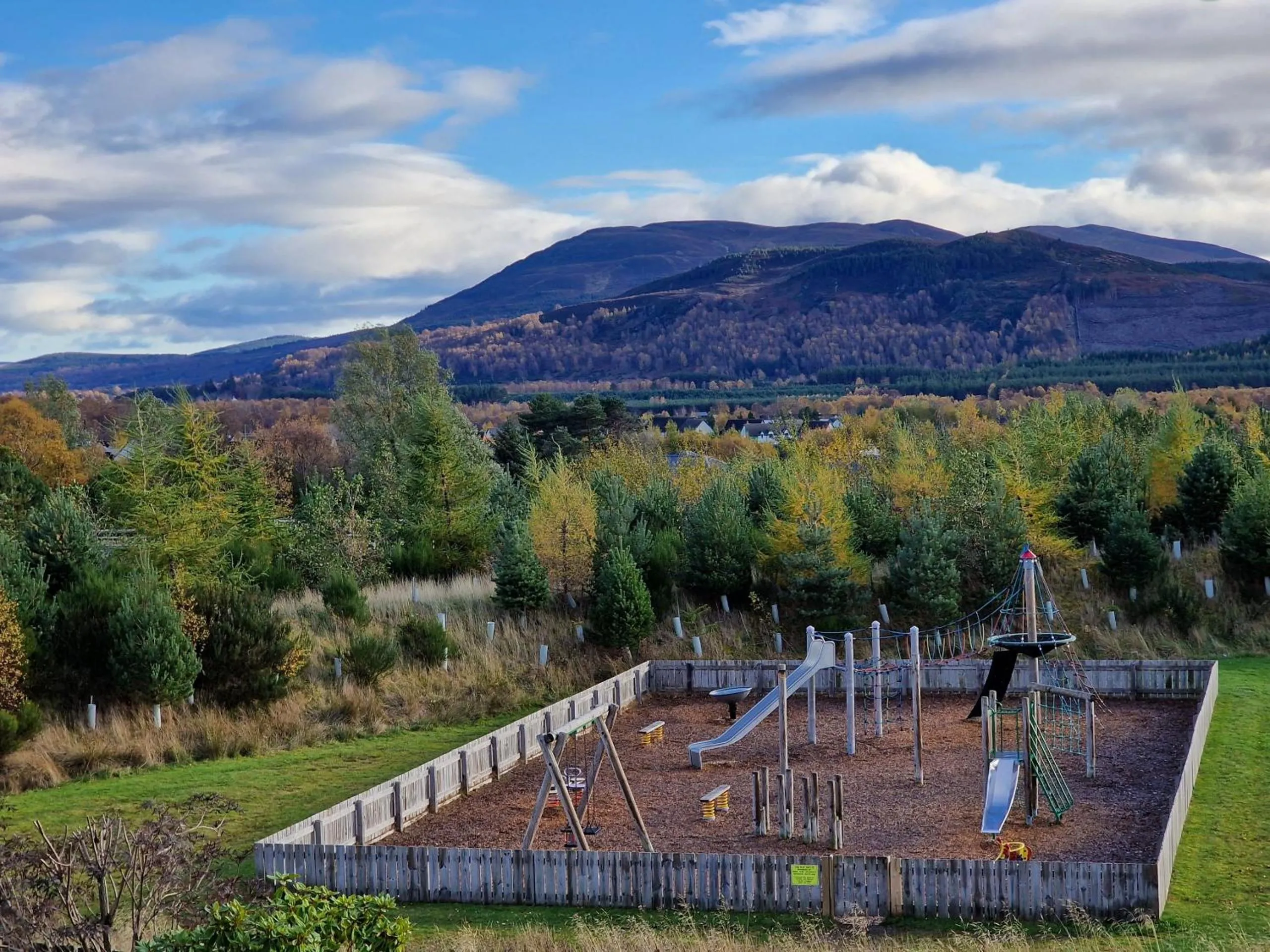 View (from property/room) in Snowmass Lodge - hot tub in Aviemore