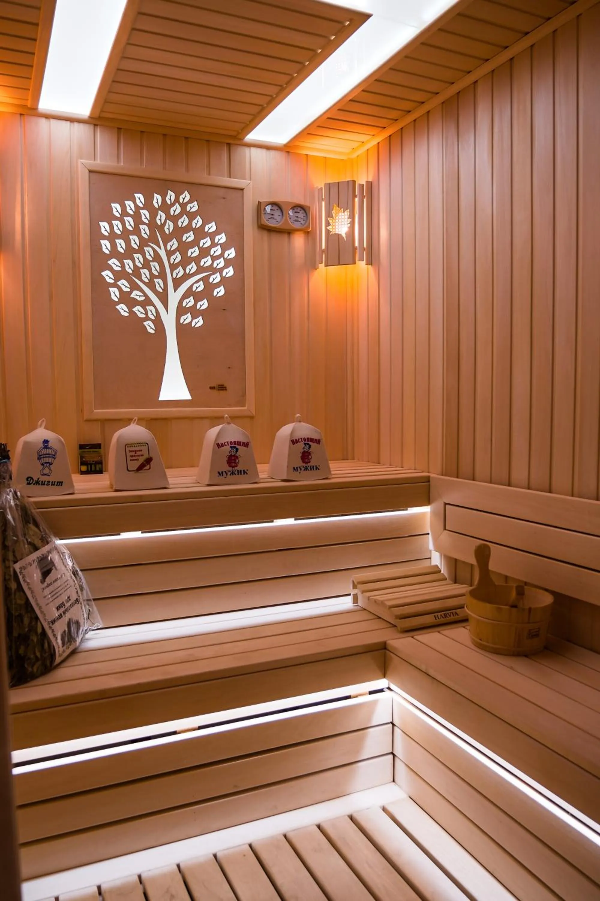 Sauna in Level Hotel