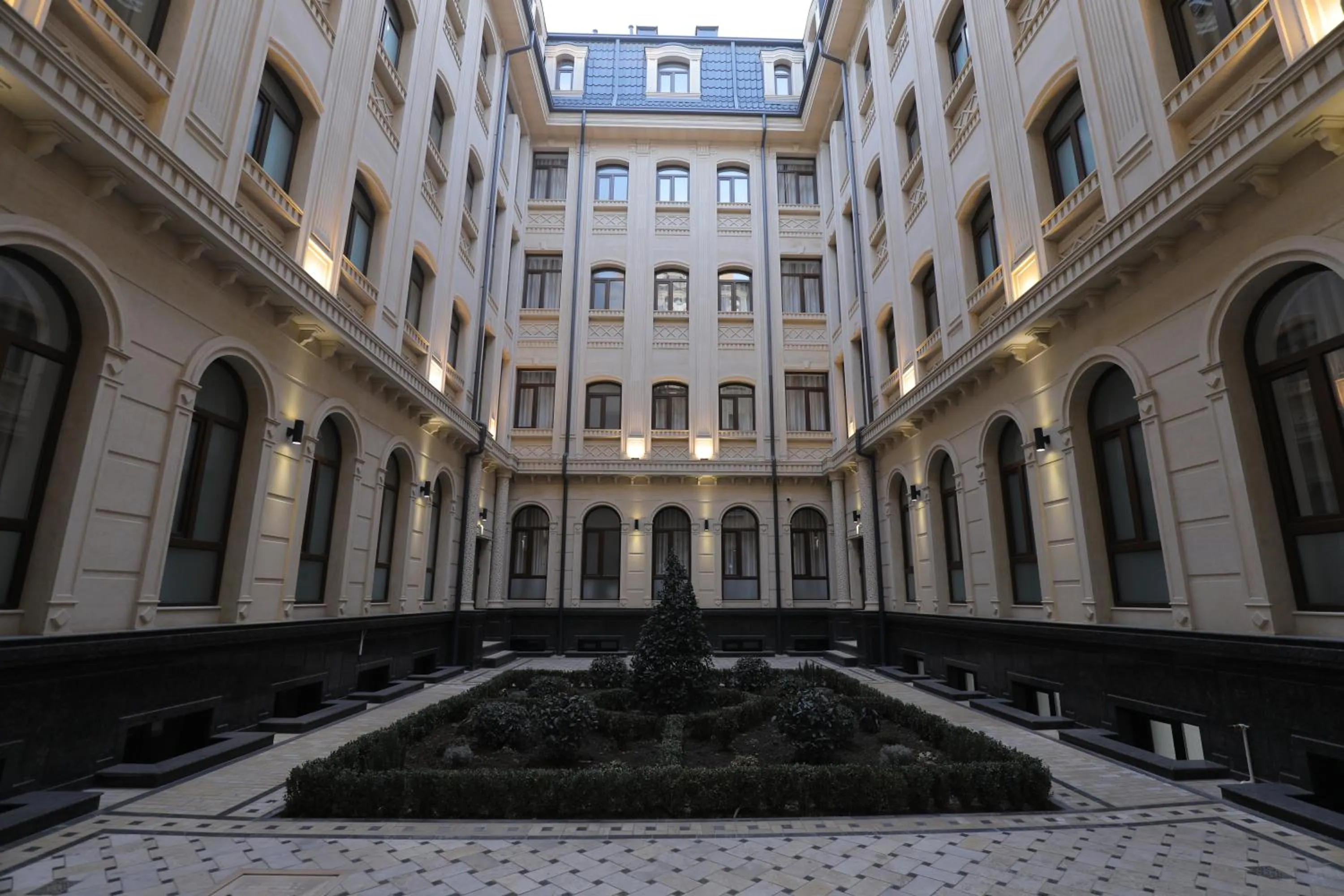 Property building in Level Hotel