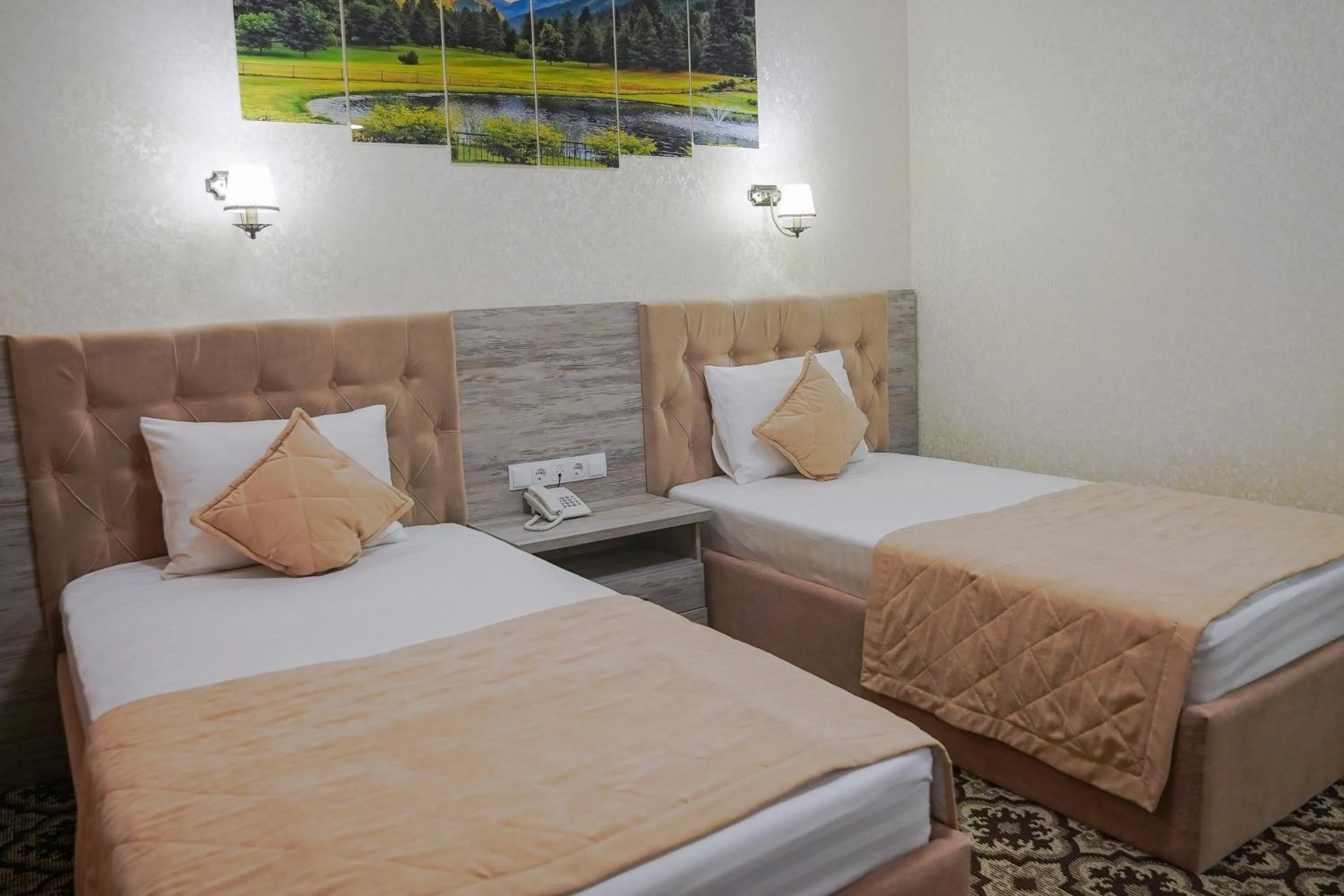 View (from property/room), Bed in Level Hotel