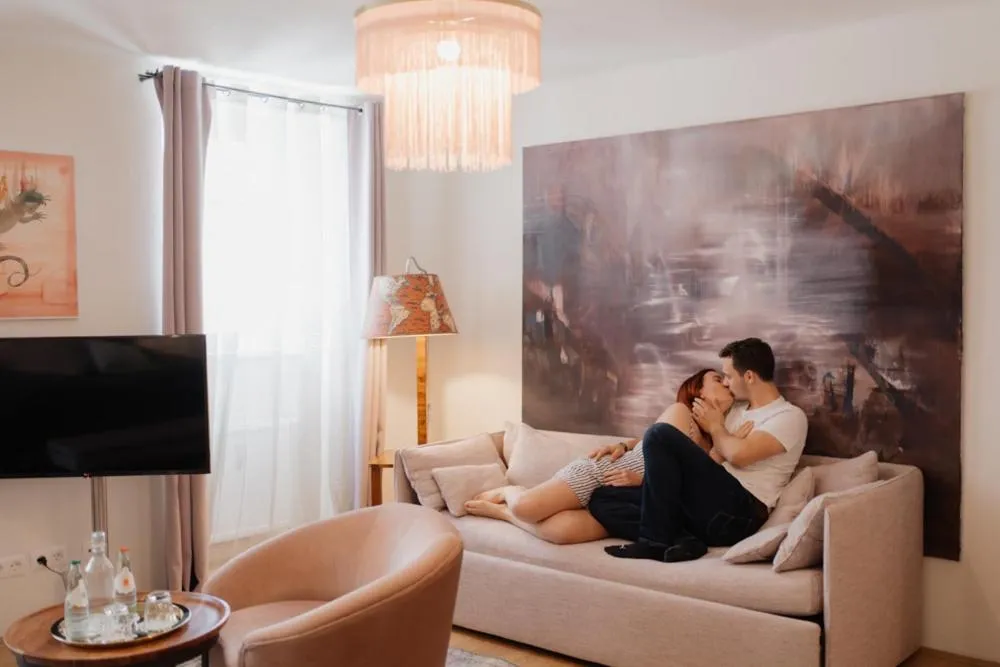 Living room in De Merin Boutique Hotel Straden