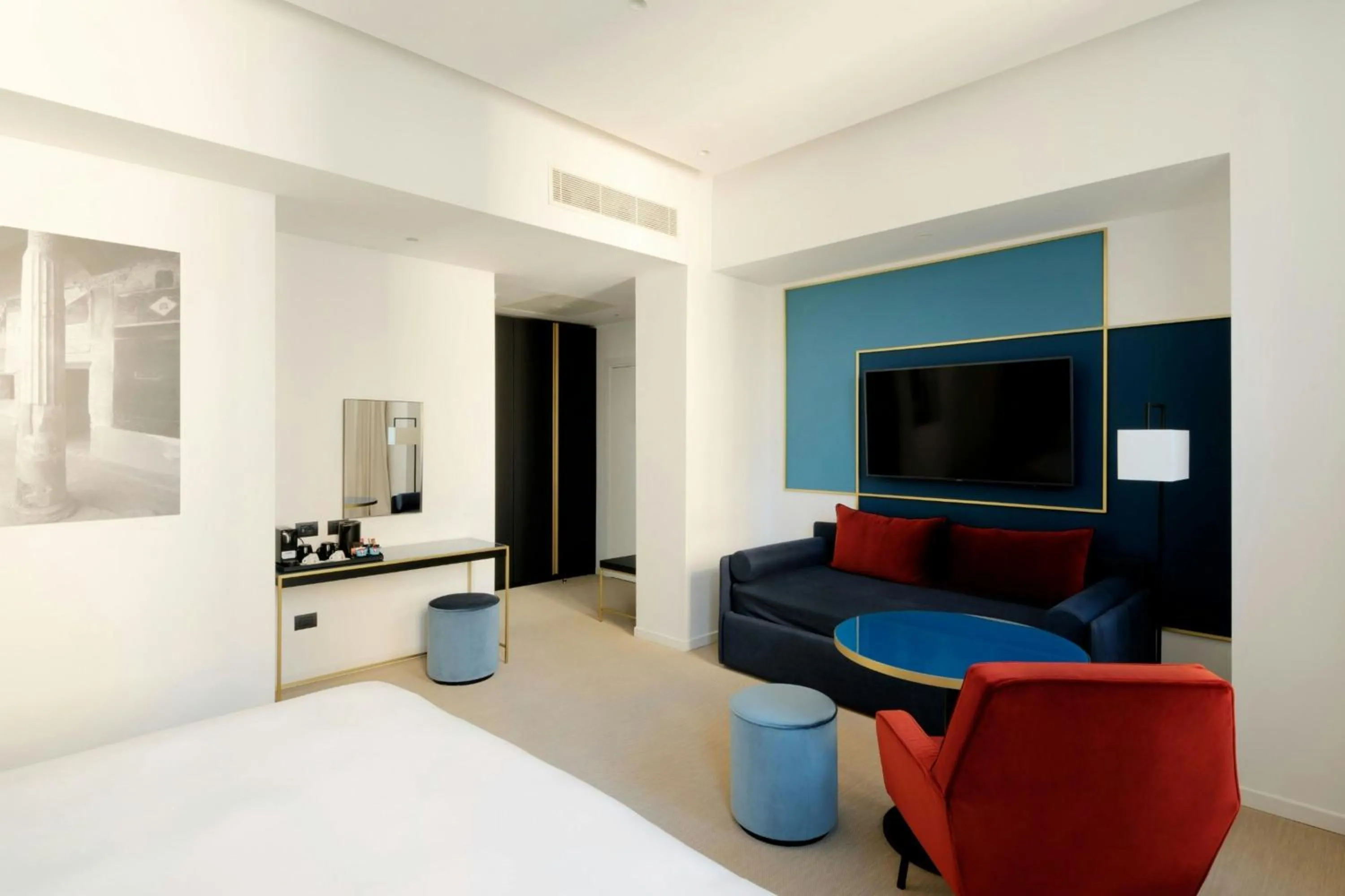 Bedroom, Bed in HABITA79, Pompeii, a Tribute Portfolio Hotel