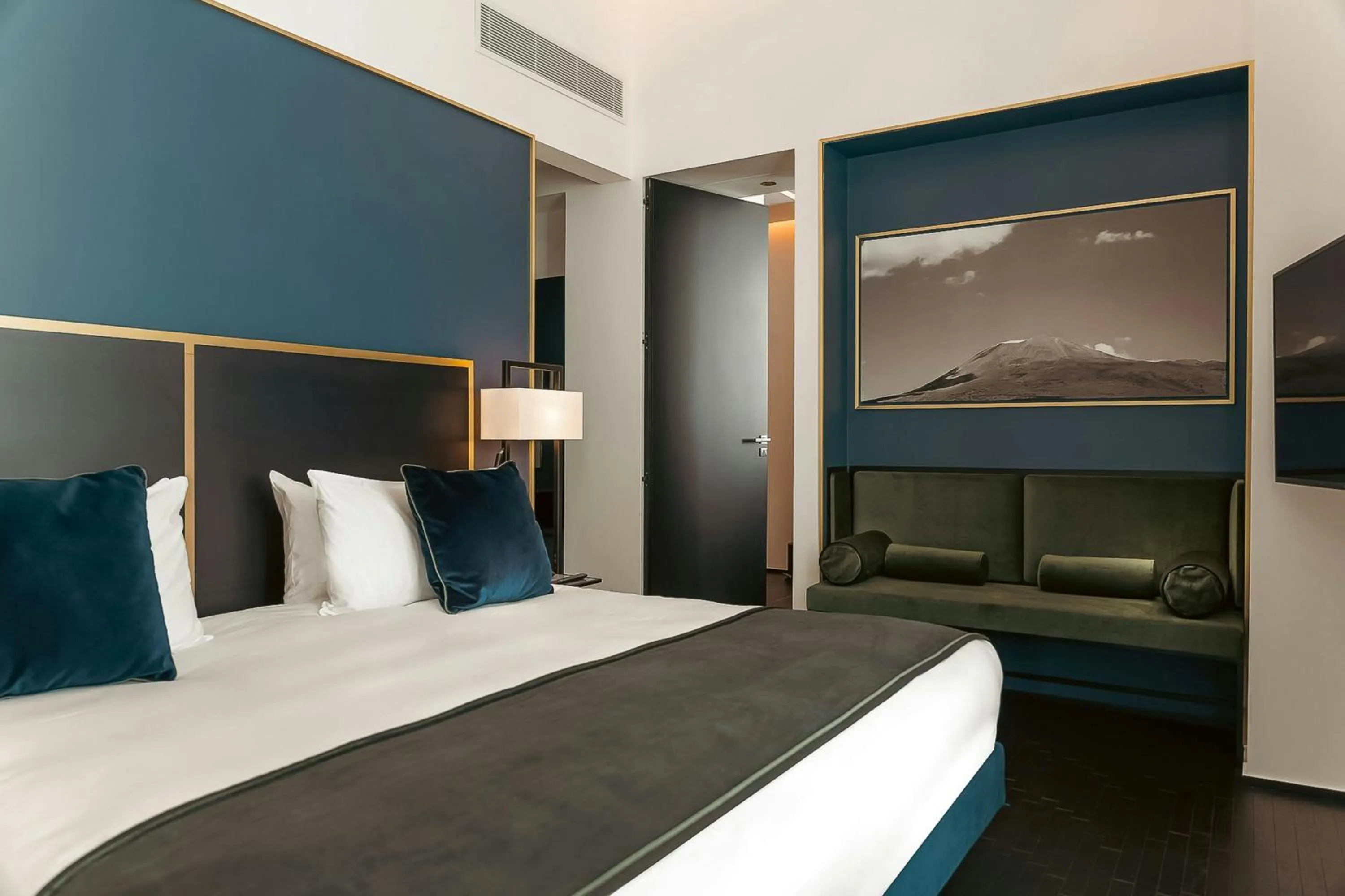 Bedroom, Bed in HABITA79, Pompeii, a Tribute Portfolio Hotel