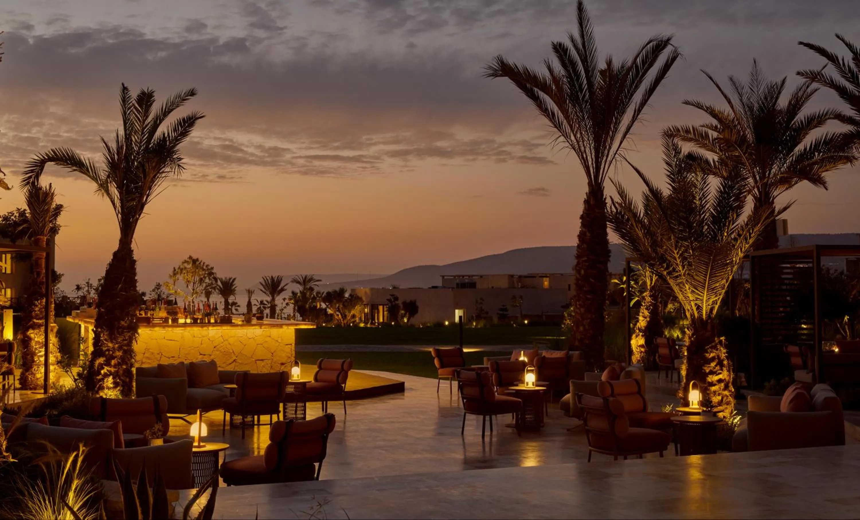 Lounge or bar in Fairmont Taghazout Bay
