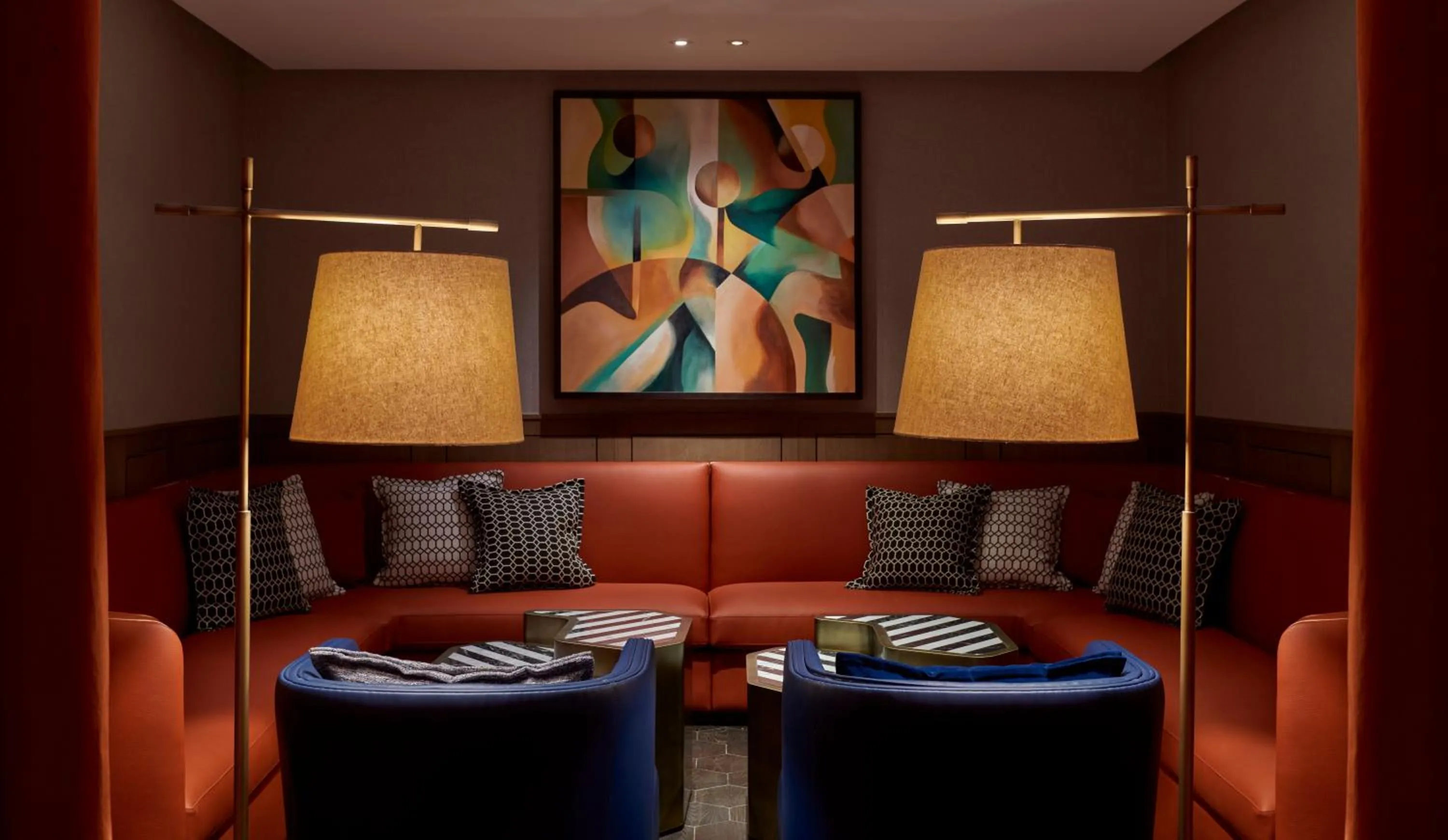 Lounge or bar in Fairmont Taghazout Bay