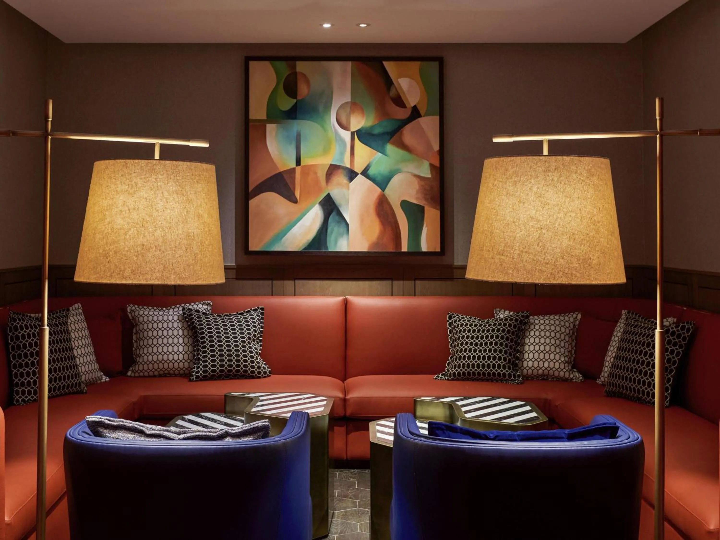 Lounge or bar in Fairmont Taghazout Bay