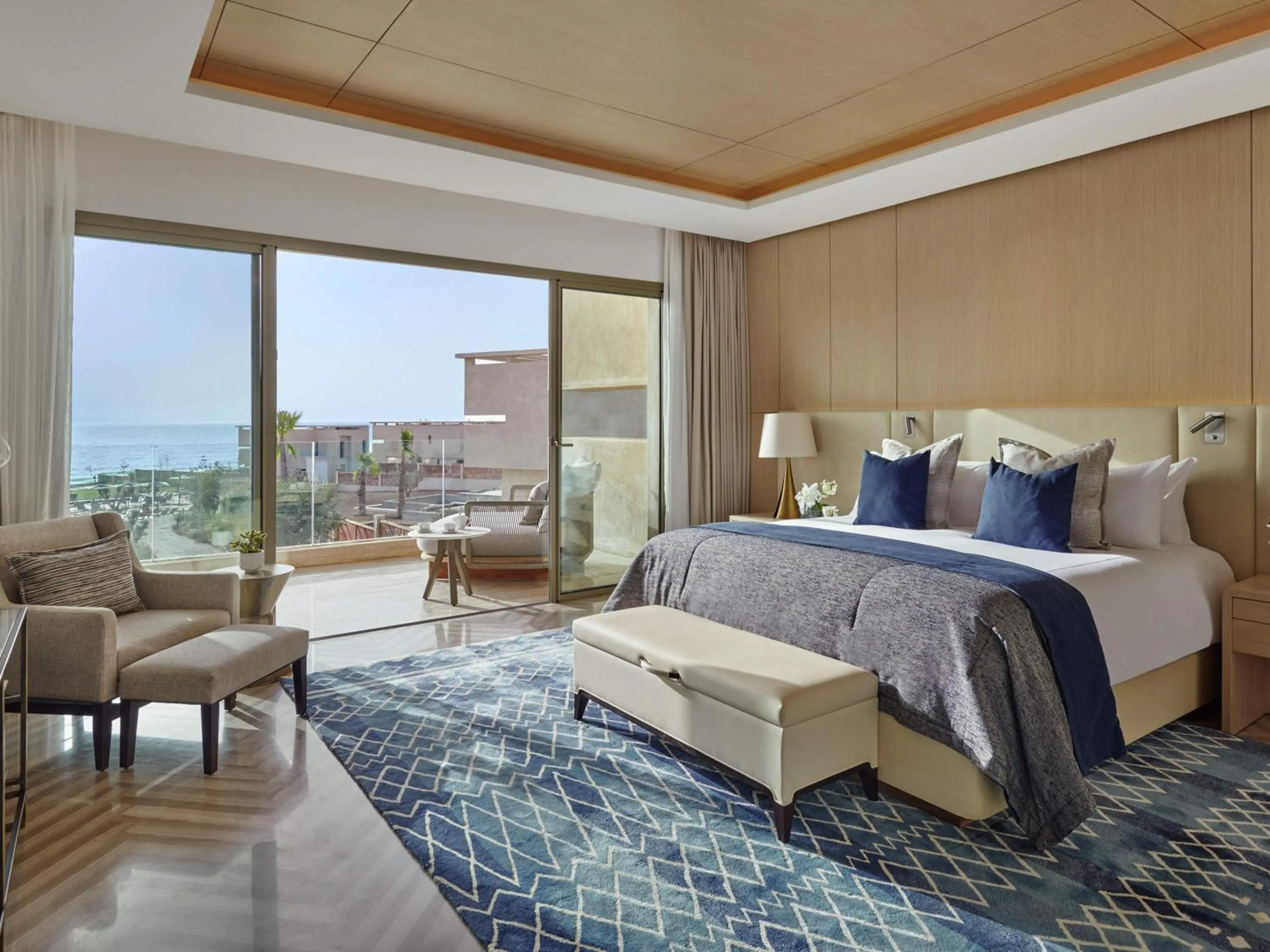 Bedroom, Bed in Fairmont Taghazout Bay