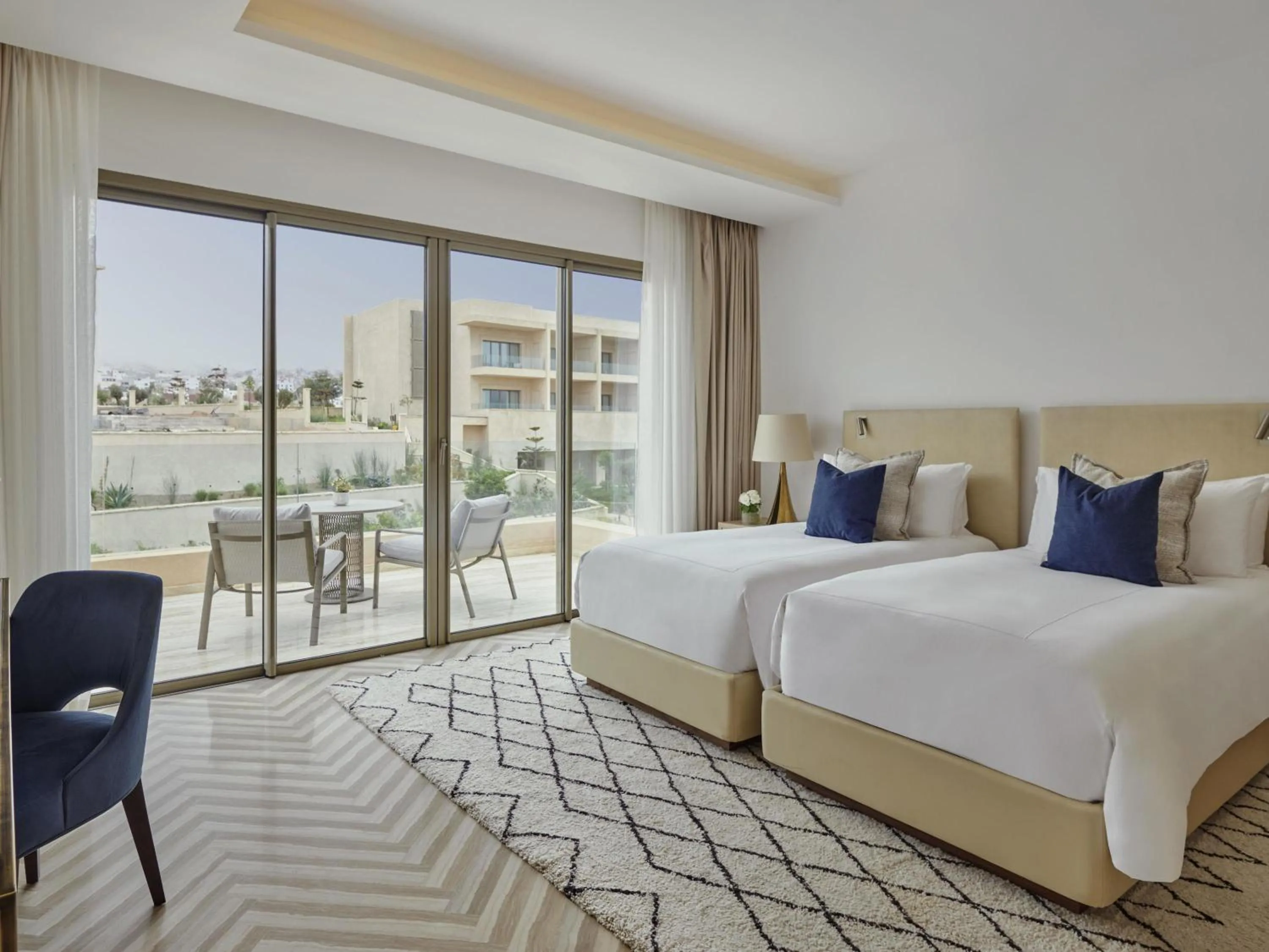 Bedroom, Bed in Fairmont Taghazout Bay