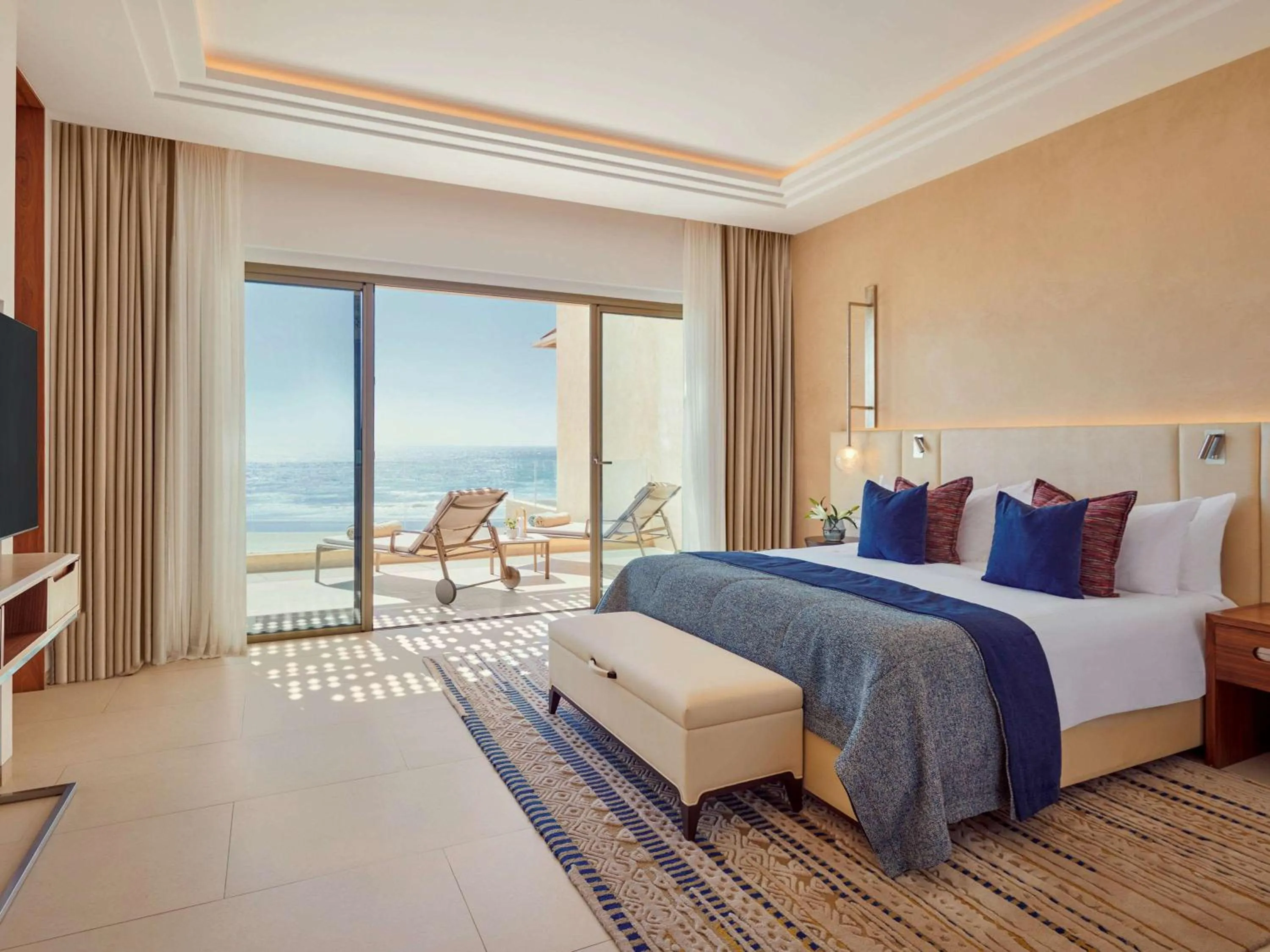 Photo of the whole room, Bed in Fairmont Taghazout Bay