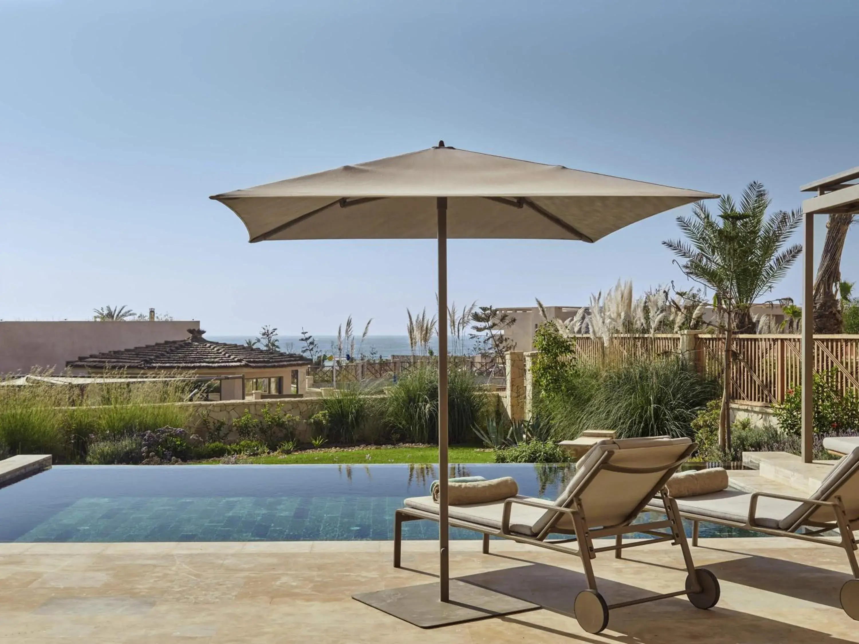 Bedroom in Fairmont Taghazout Bay Bedroom in Fairmont Taghazout Bay