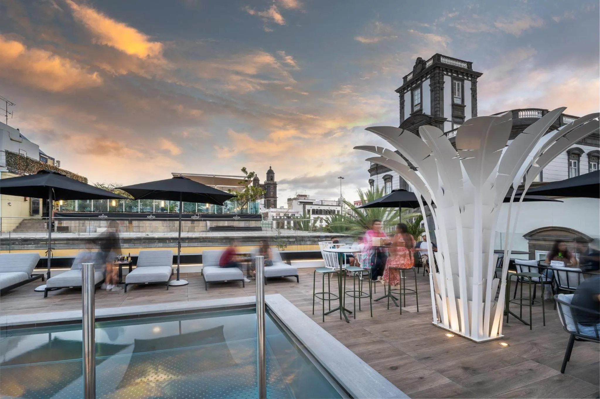 Swimming pool in Boutique Hotel Cordial La Peregrina