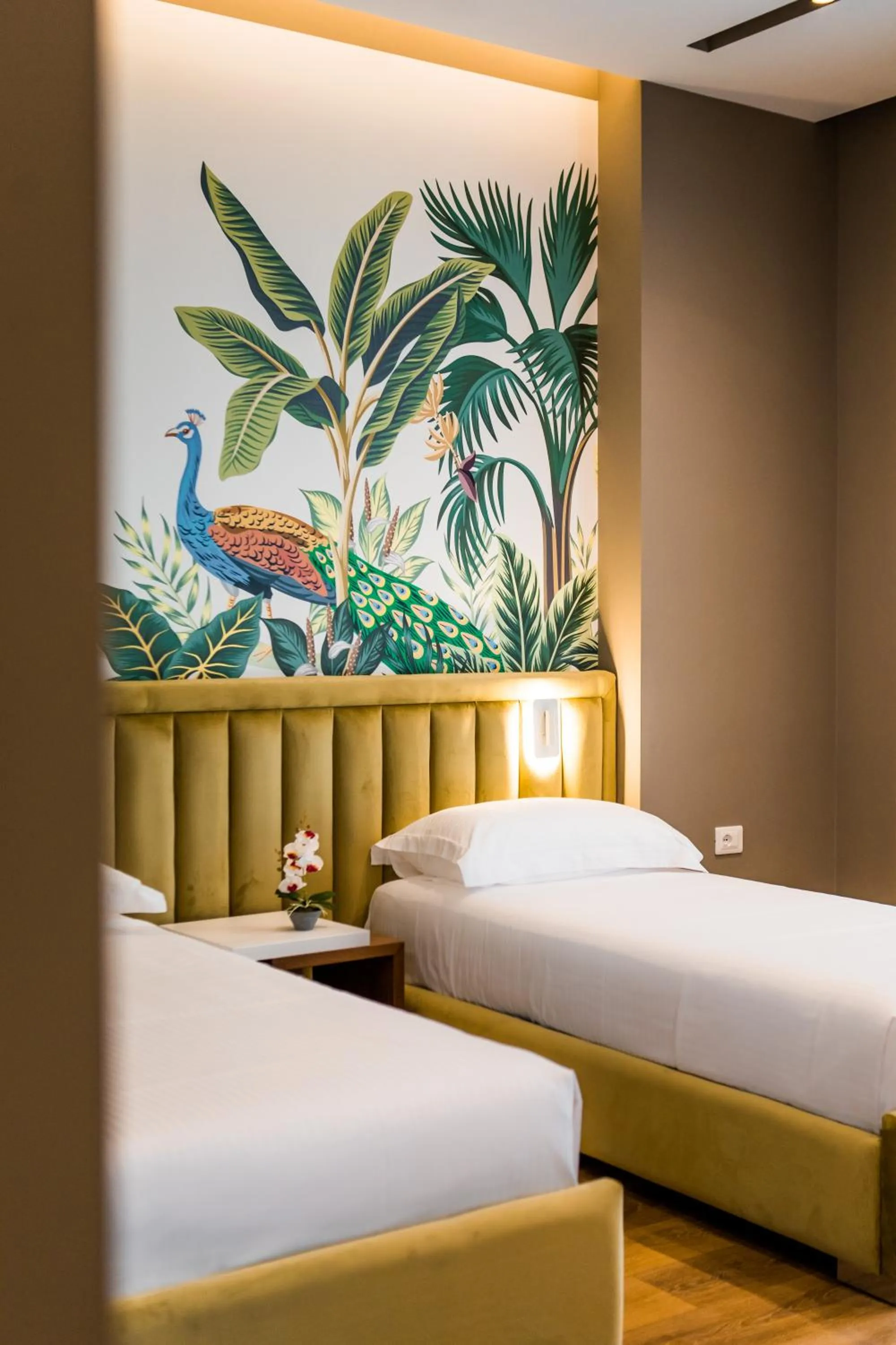 Bedroom, Bed in Hotel Bonsai