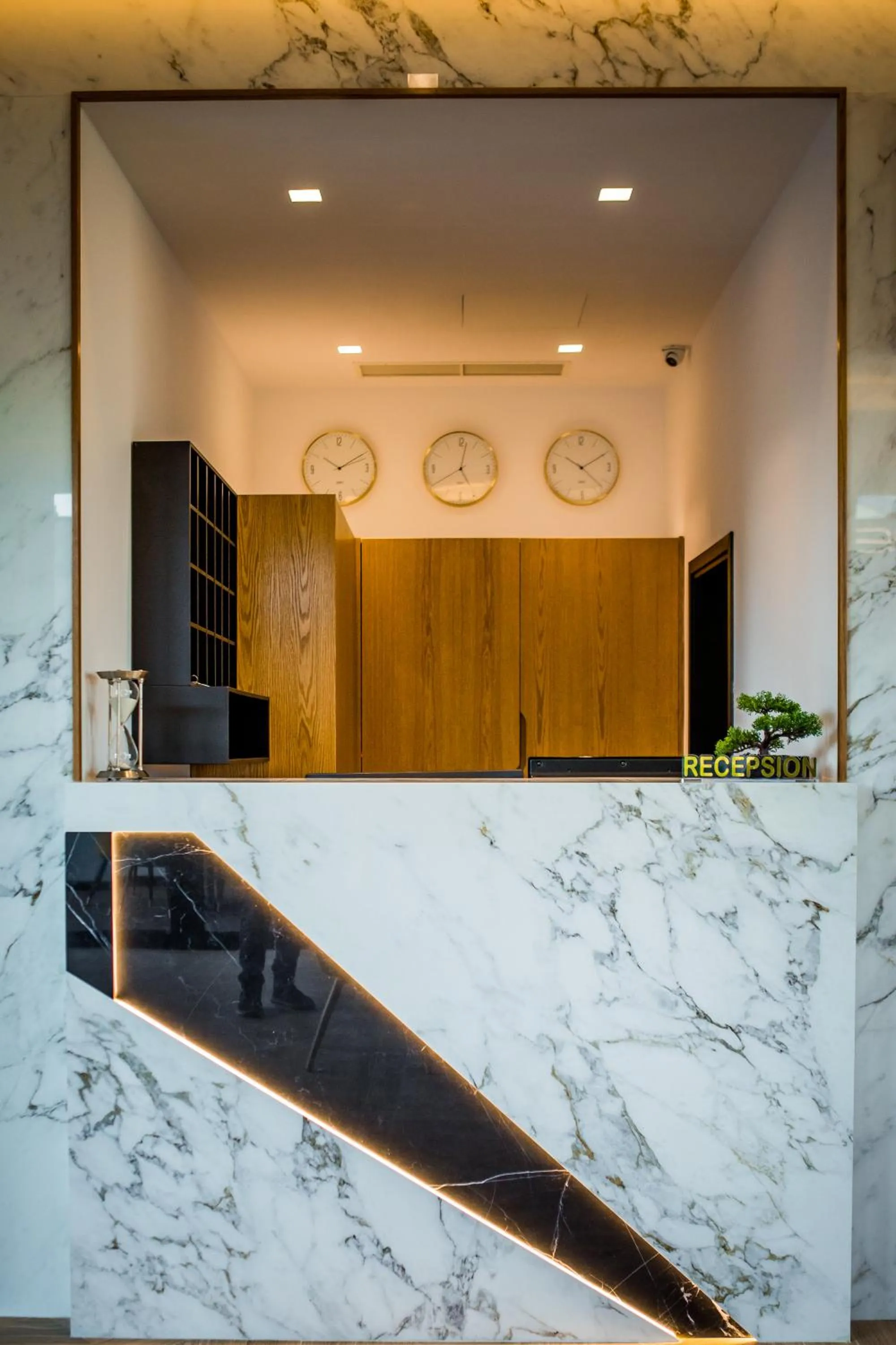 Lobby or reception in Hotel Bonsai