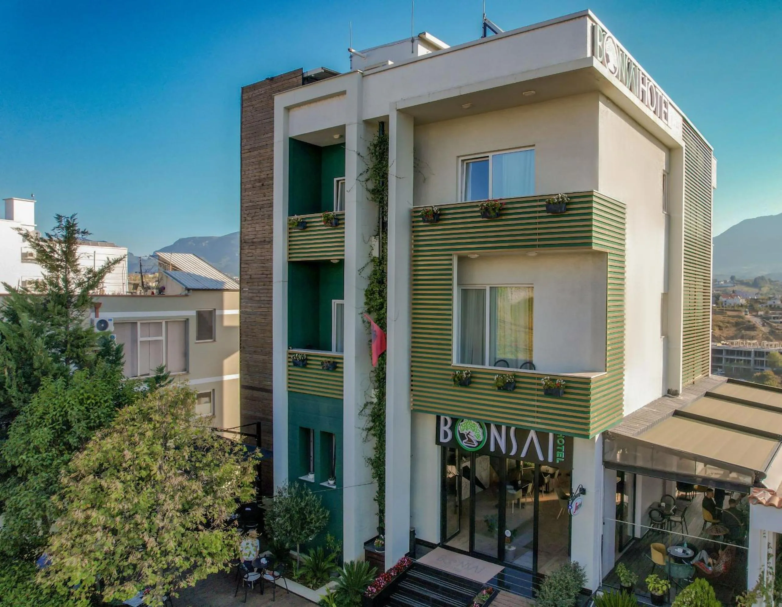 Property building in Hotel Bonsai