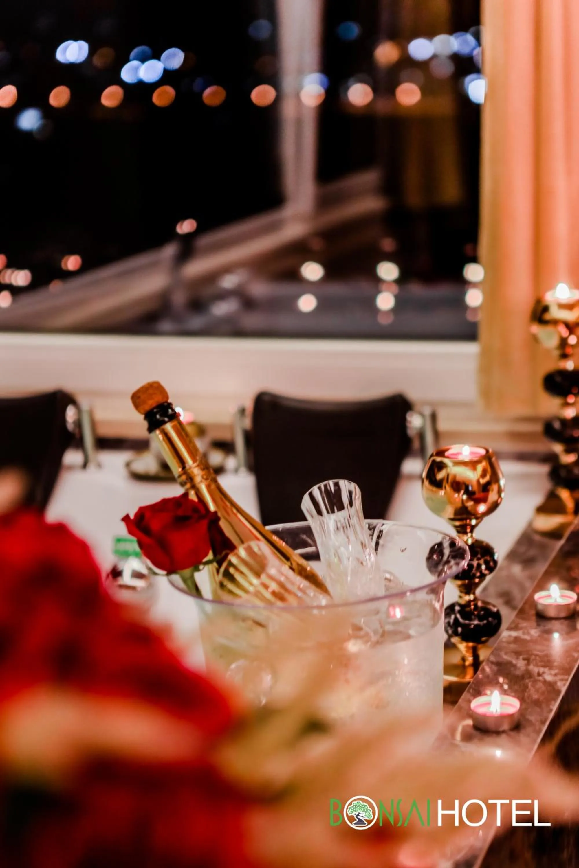 Drinks in Hotel Bonsai