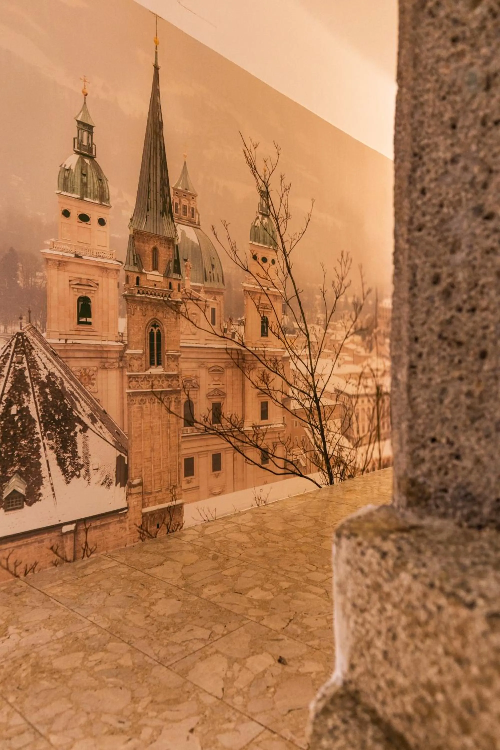 Decorative detail in Boutiquehotel Amadeus