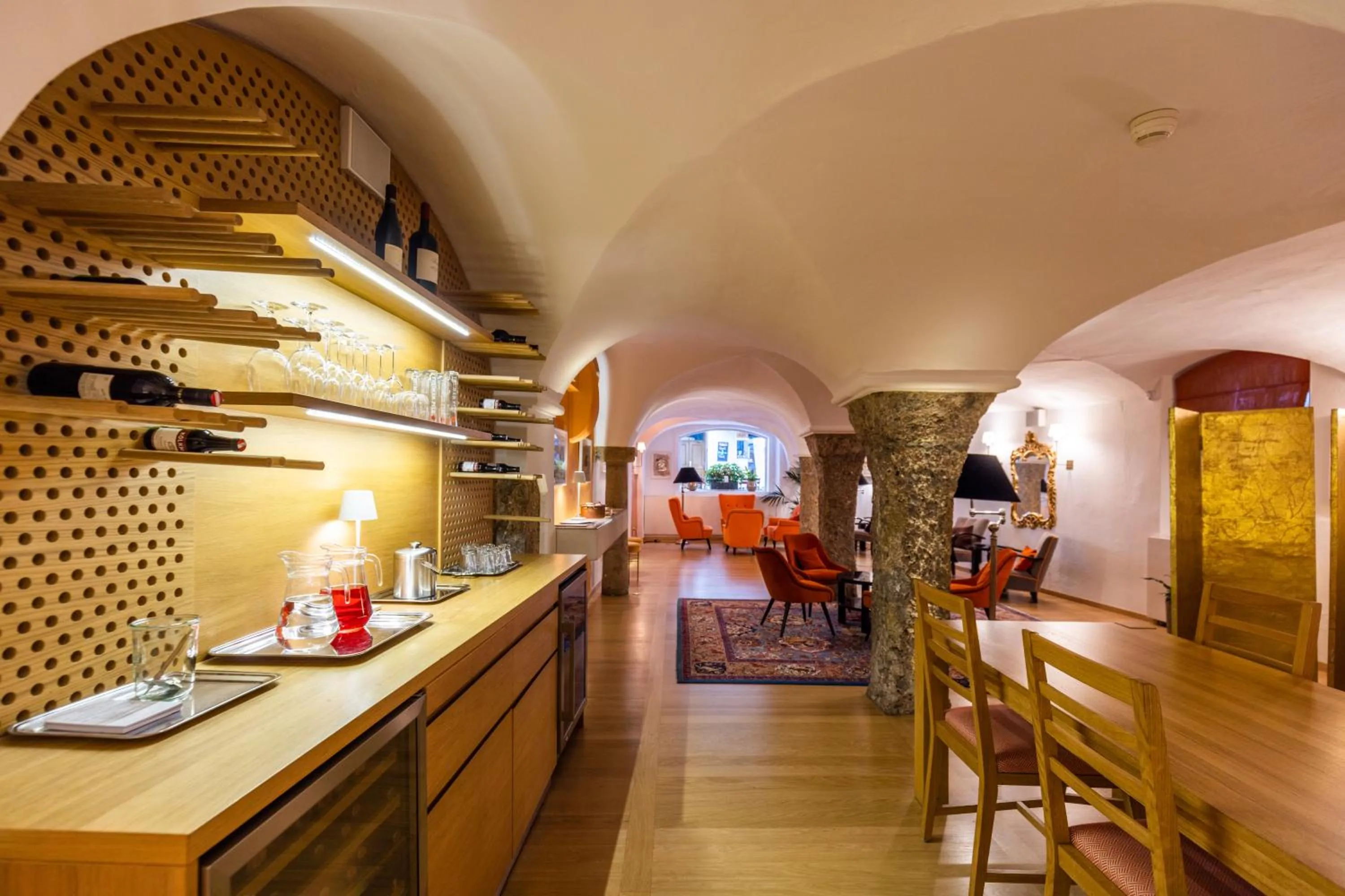 Seating area in Boutiquehotel Amadeus