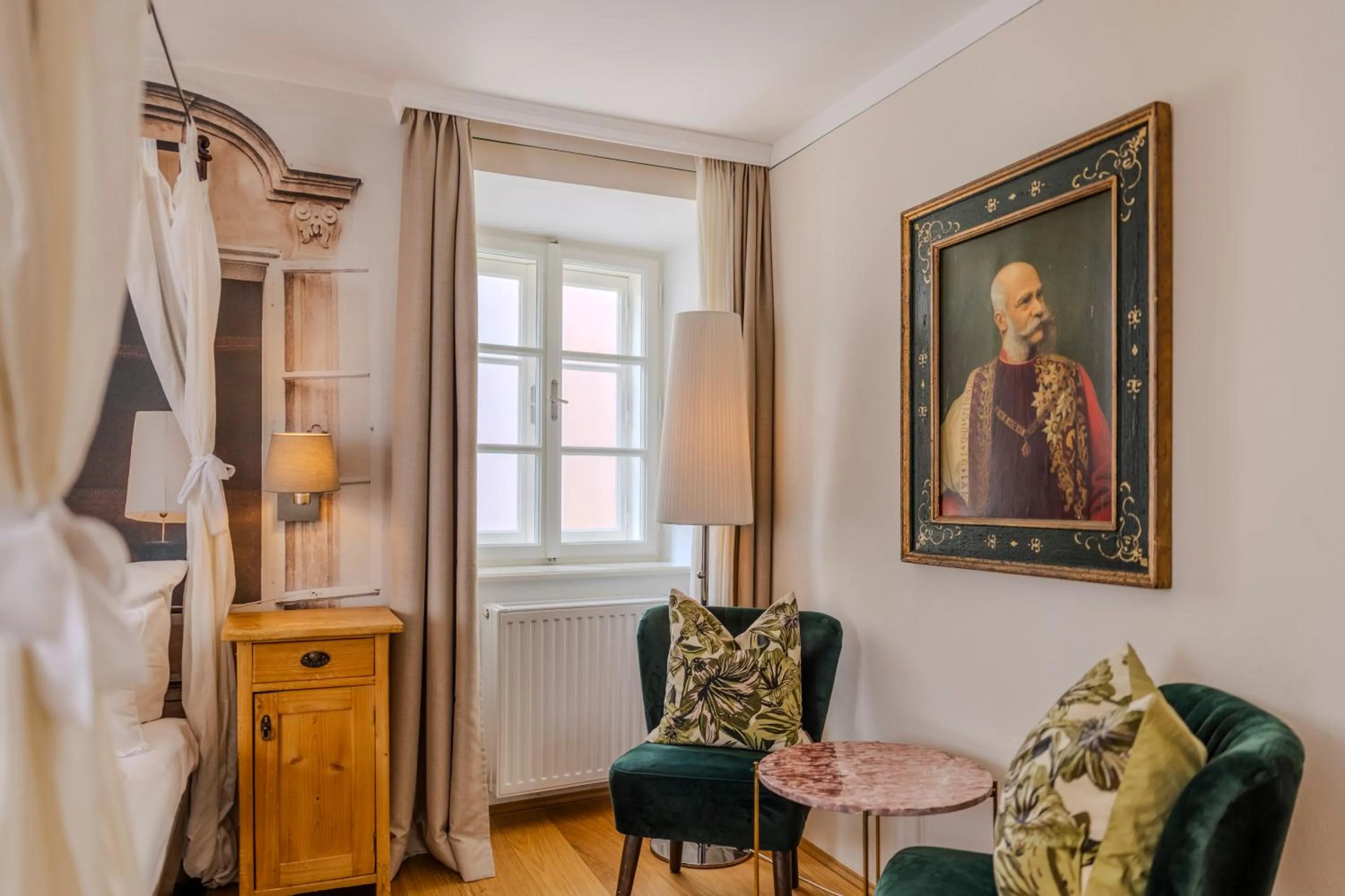 Decorative detail in Boutiquehotel Amadeus