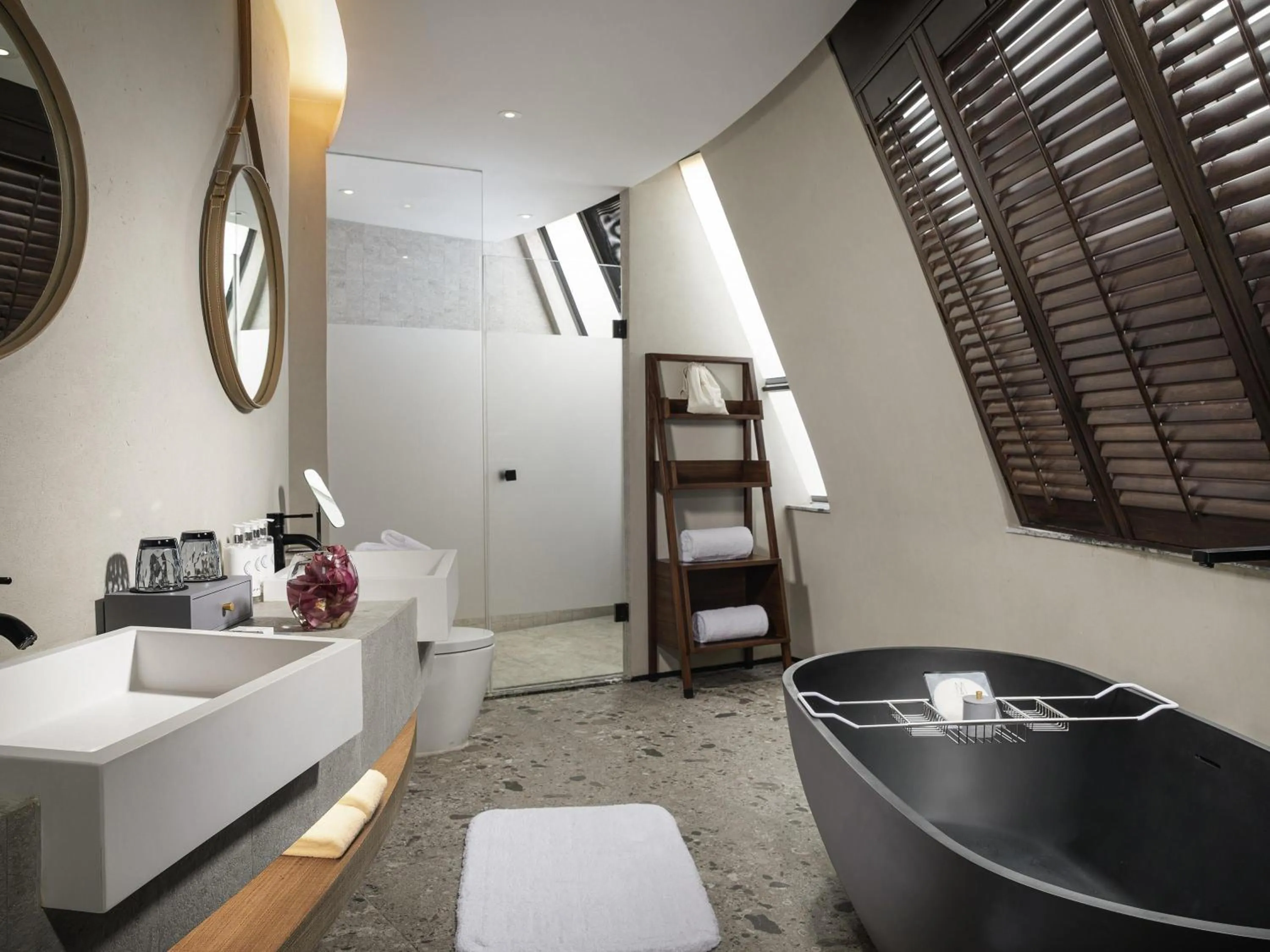 Bedroom, Bed in DongFengYun Hotel Mi'Le - MGallery Collection