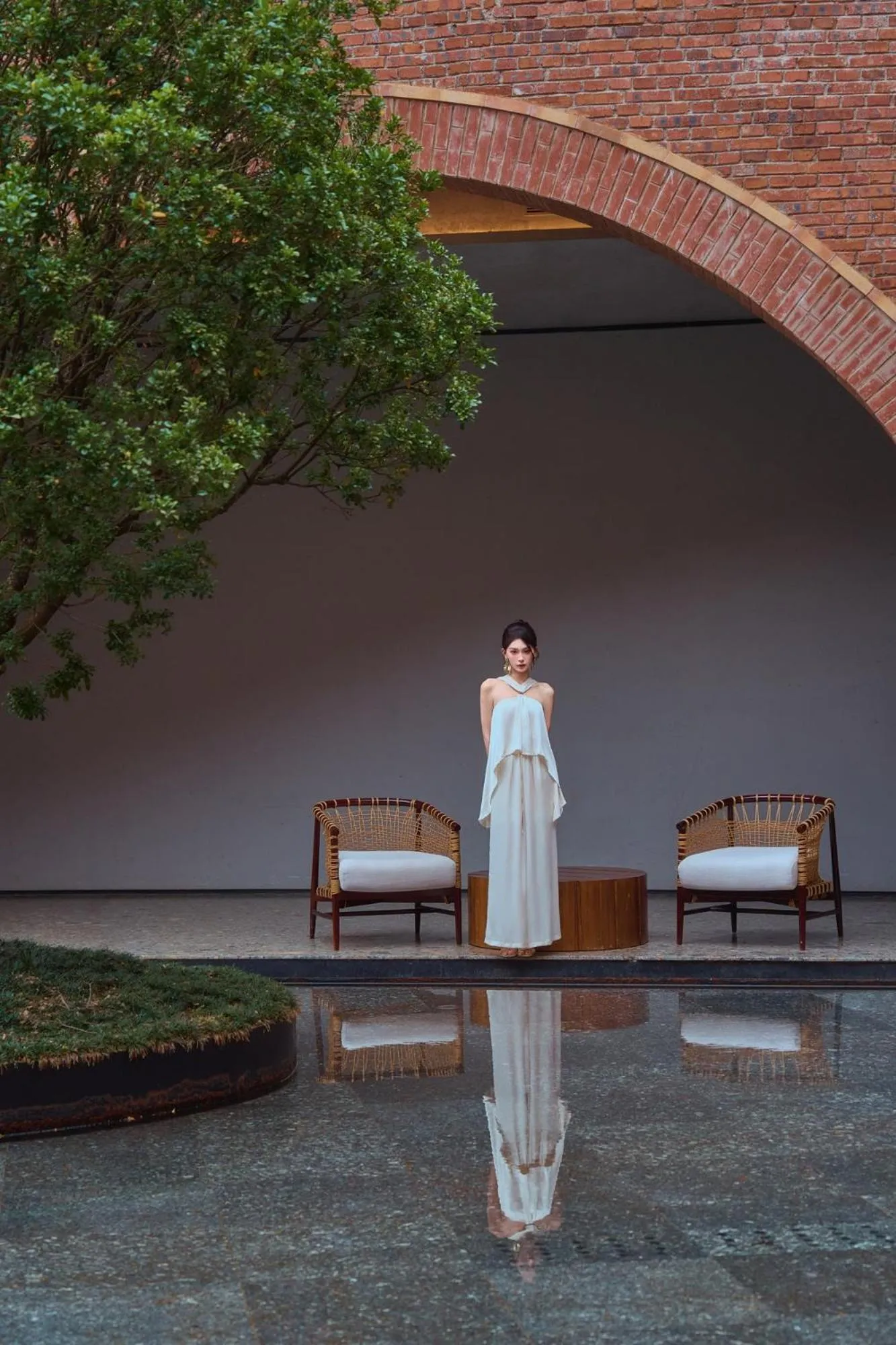 Garden in DongFengYun Hotel Mi'Le - MGallery Collection