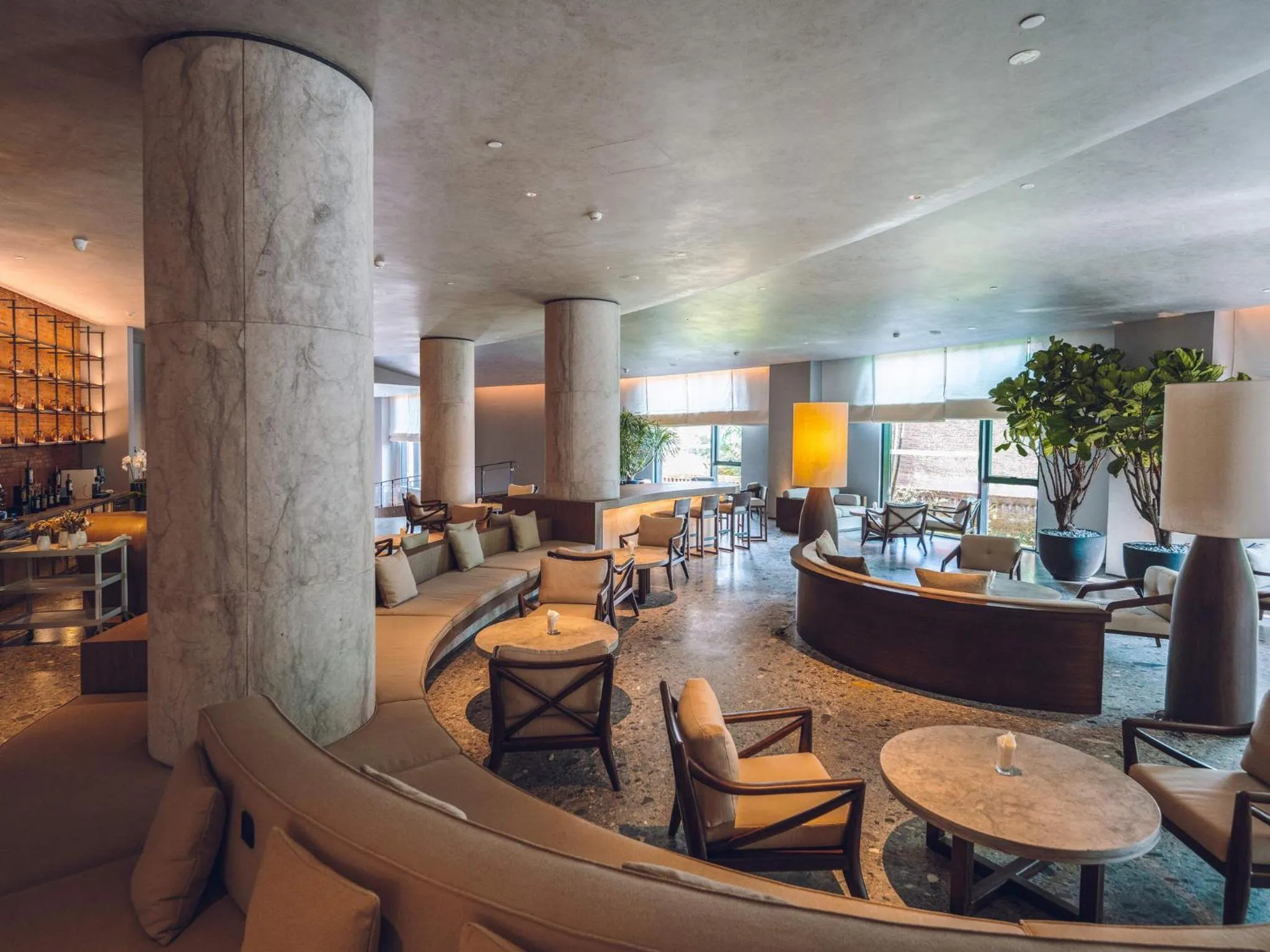 Lounge or bar in DongFengYun Hotel Mi'Le - MGallery Collection