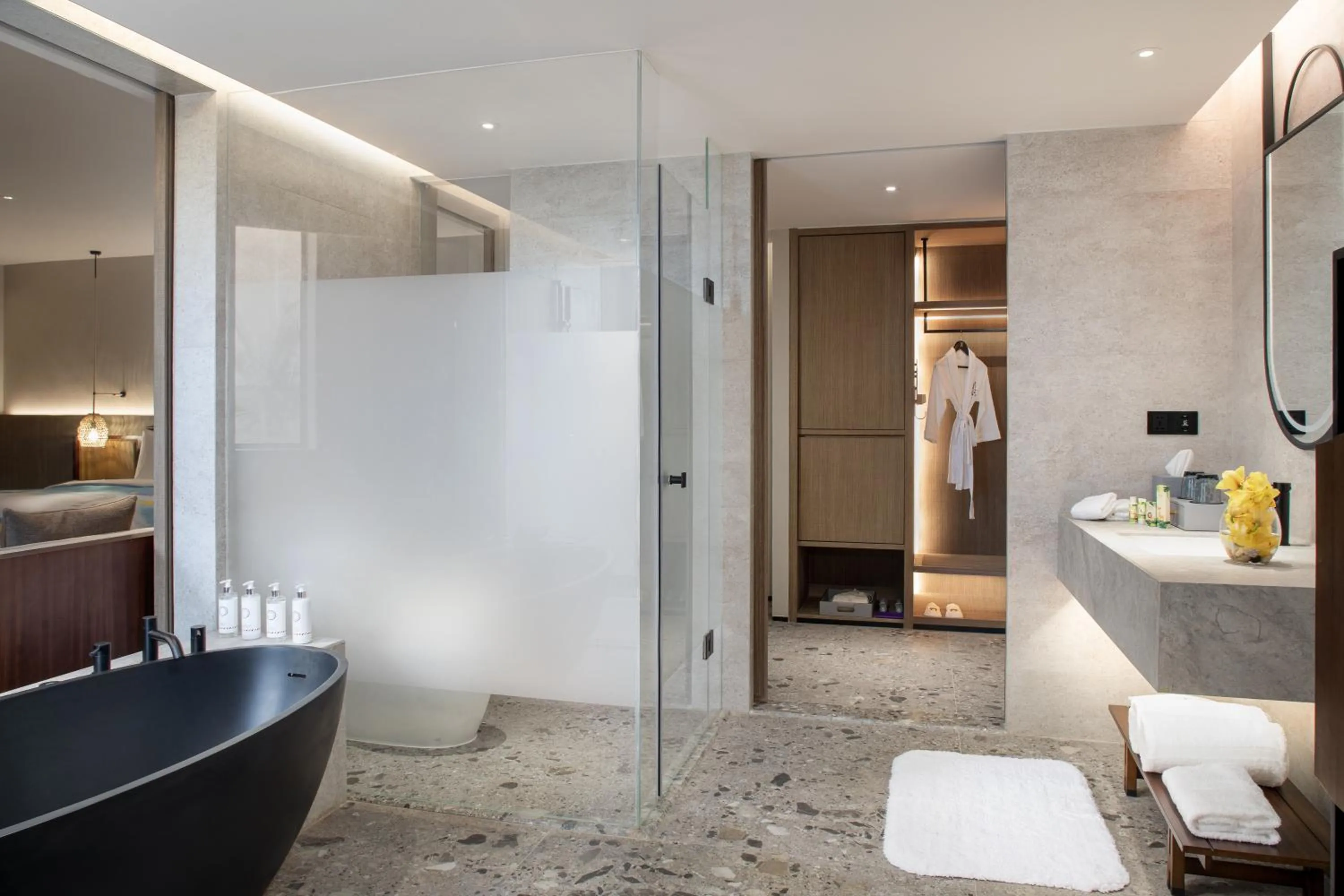 Bathroom in DongFengYun Hotel Mi'Le - MGallery Collection