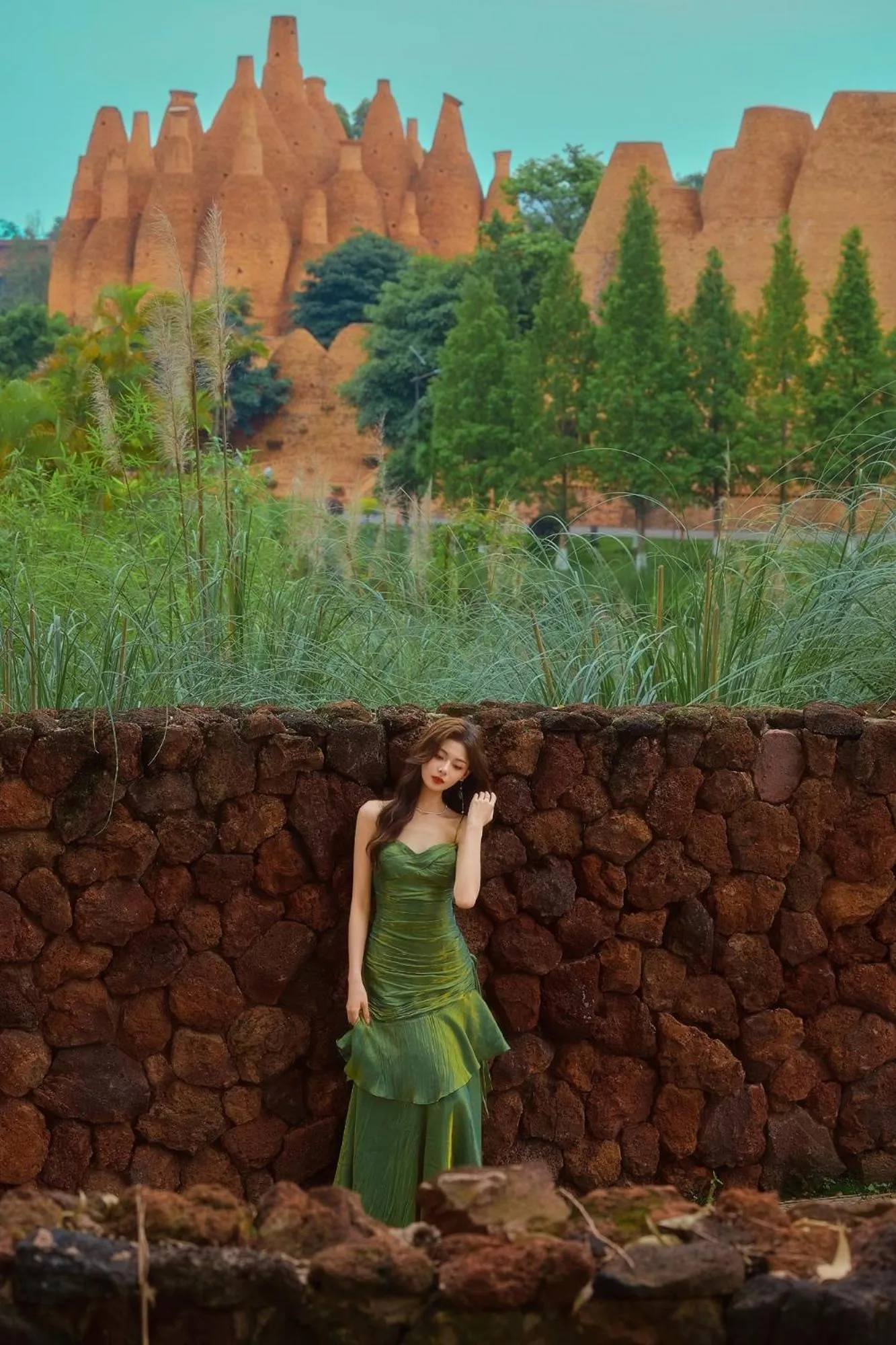 Garden in DongFengYun Hotel Mi'Le - MGallery Collection