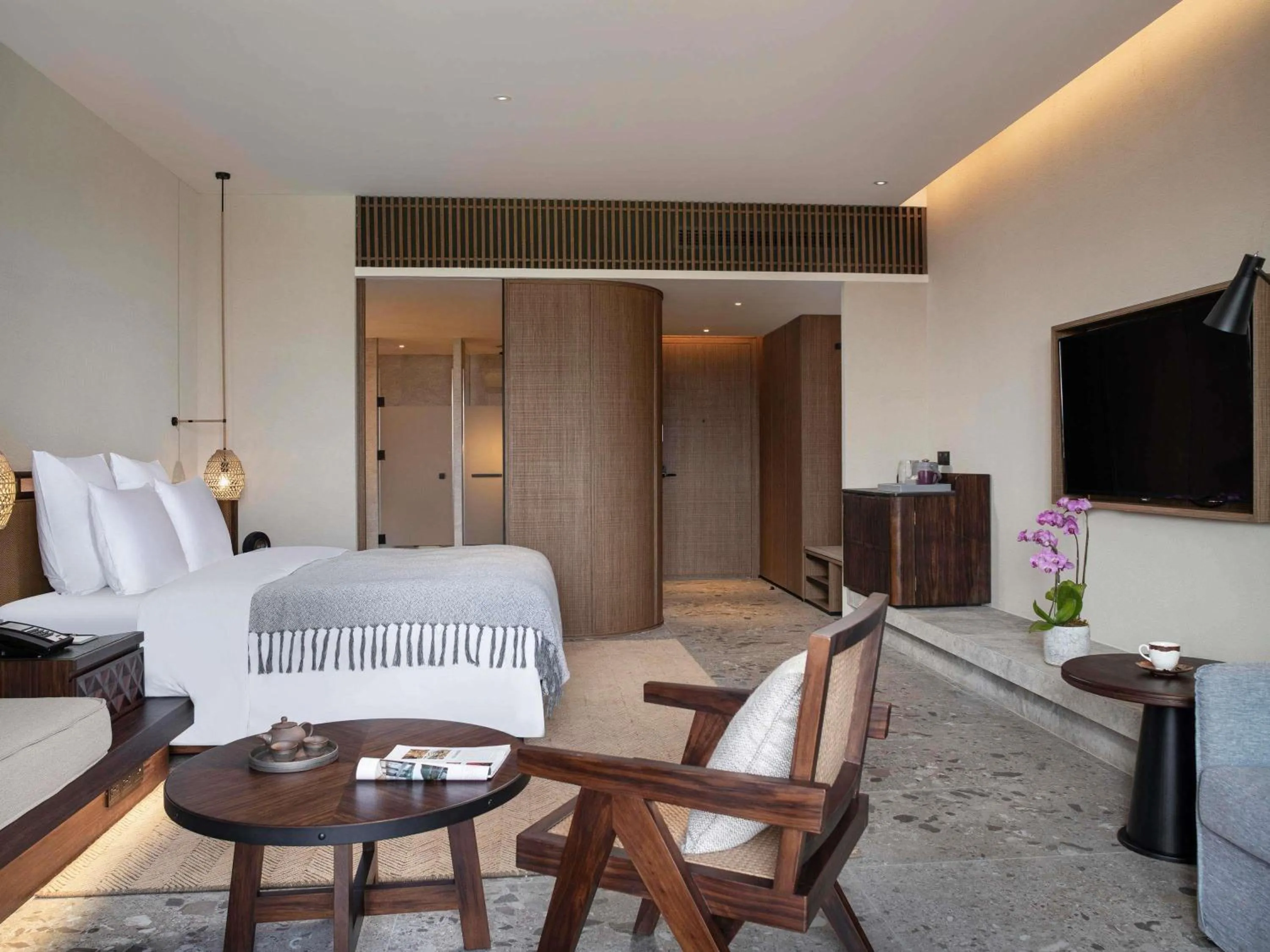 Bedroom in DongFengYun Hotel Mi'Le - MGallery Collection