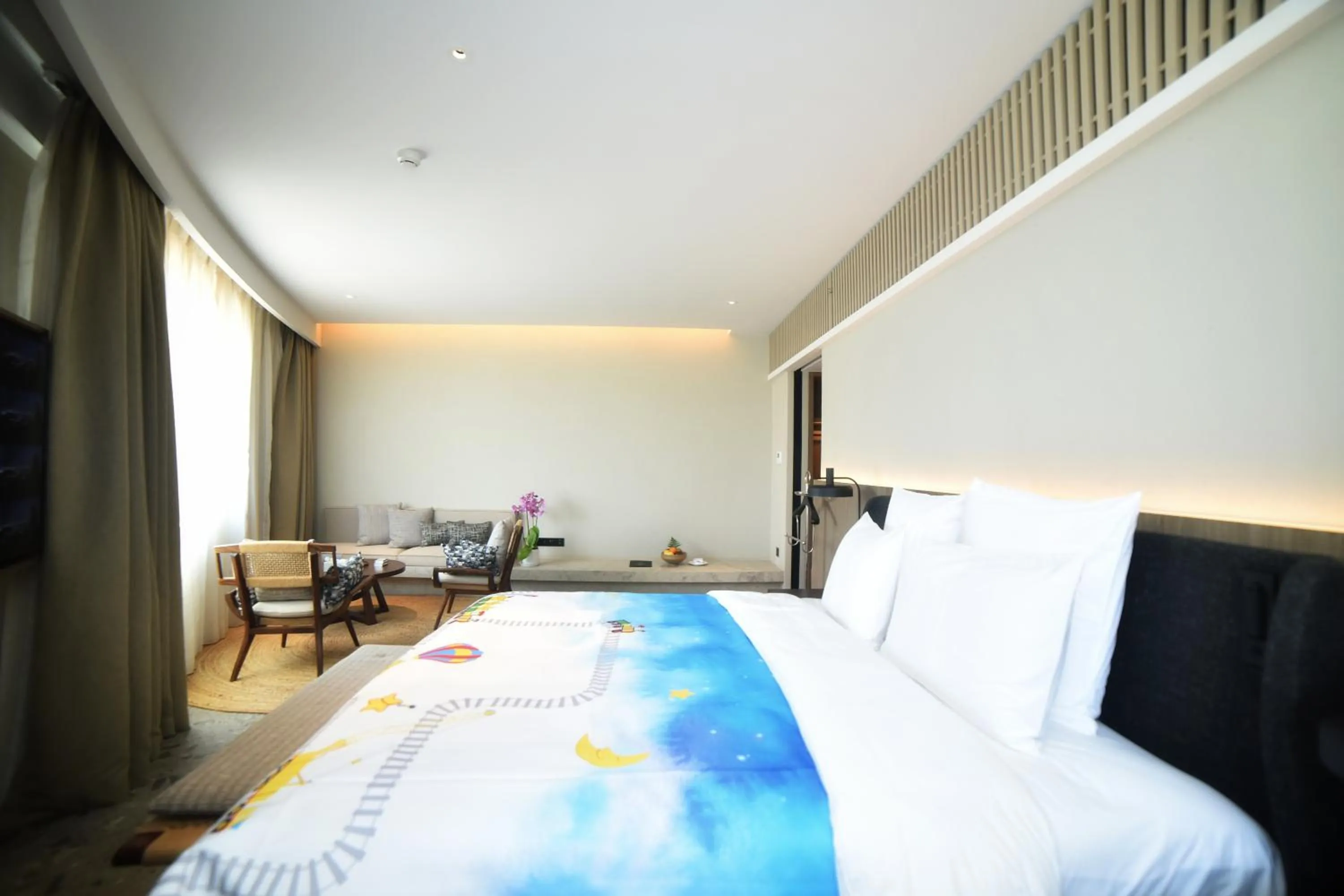 Bed in DongFengYun Hotel Mi'Le - MGallery Collection