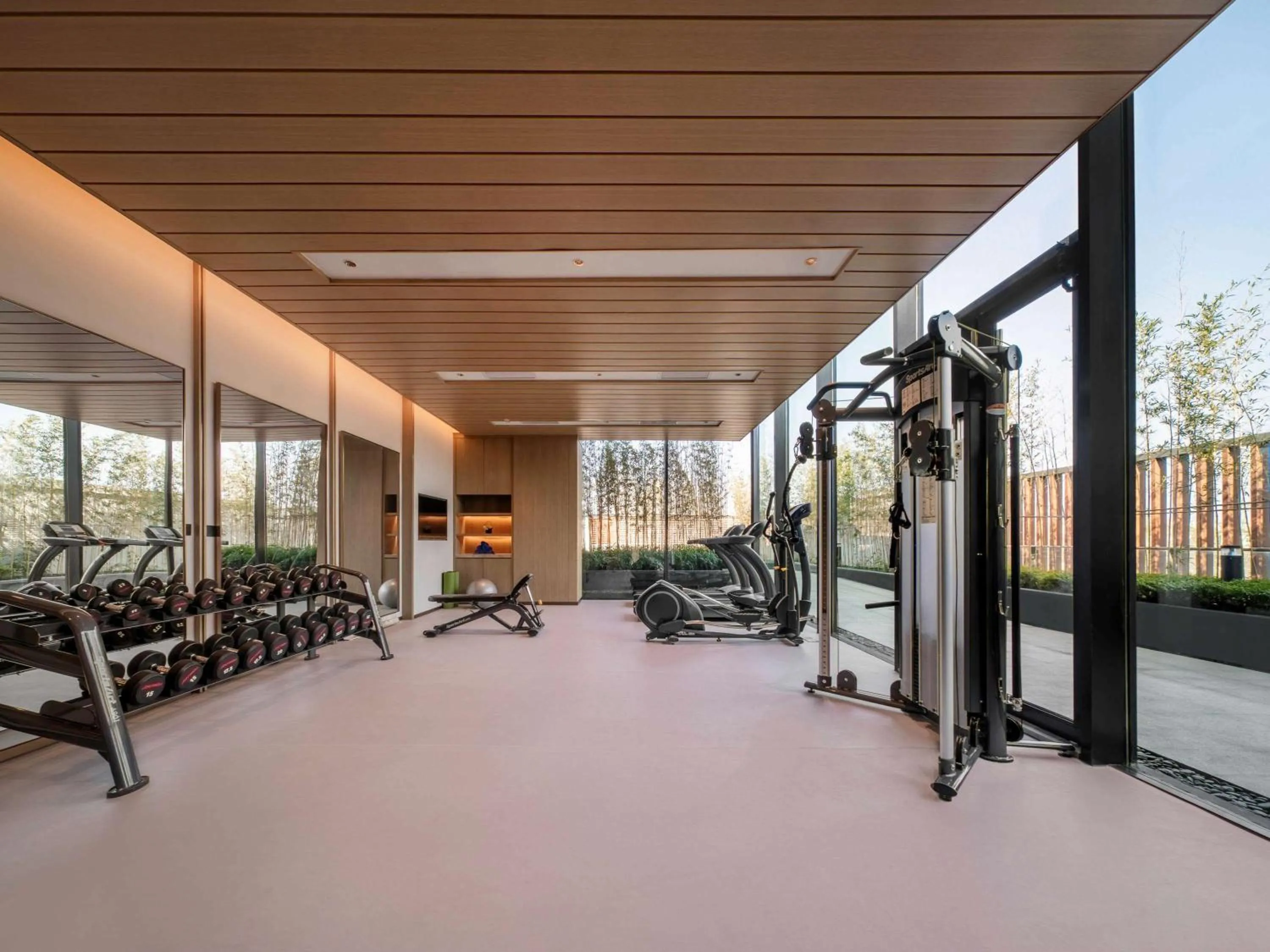 Fitness centre/facilities in Ocean Spring Resort Chengdu - MGallery Collection