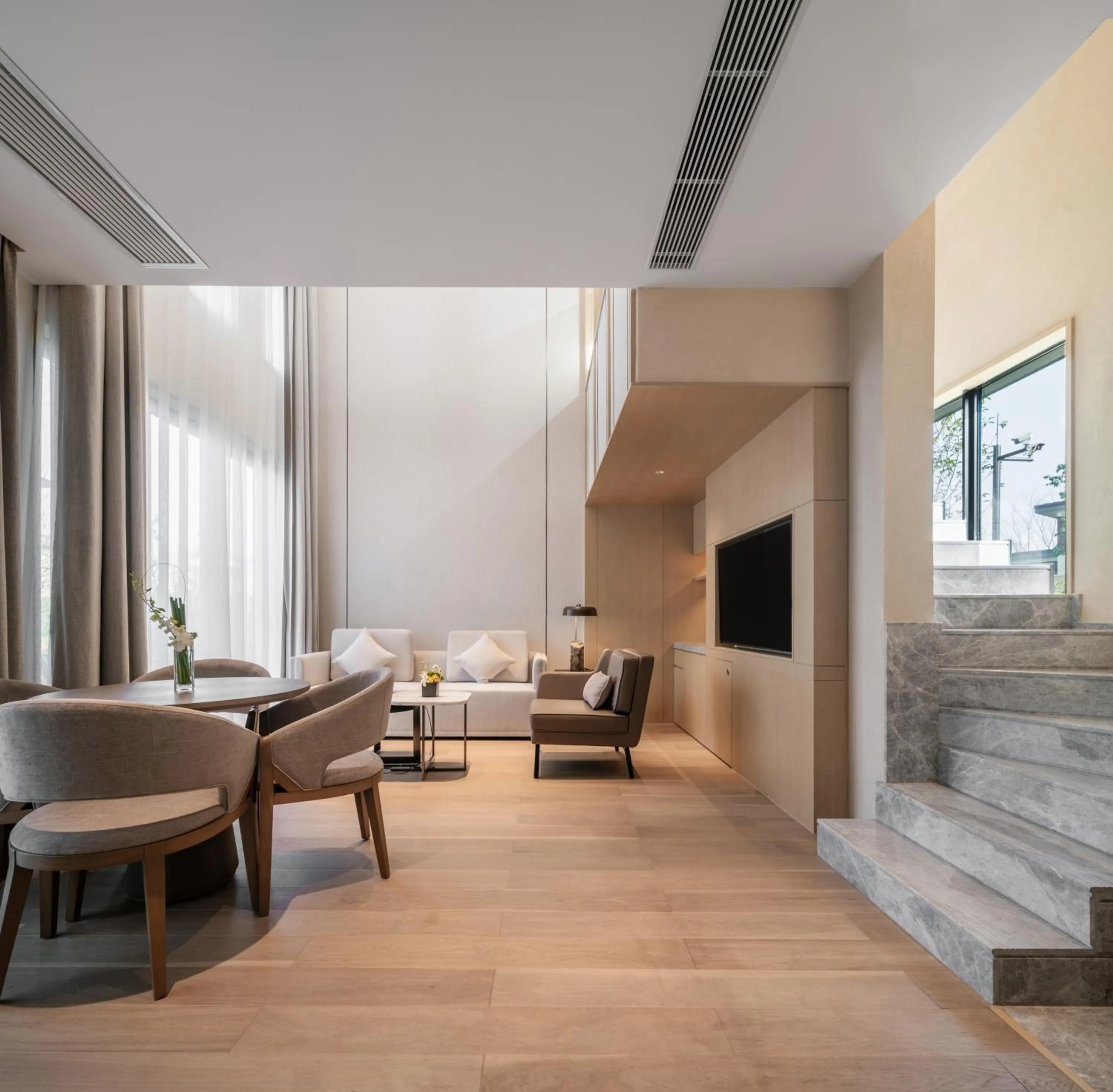 Living room in Ocean Spring Resort Chengdu - MGallery Collection