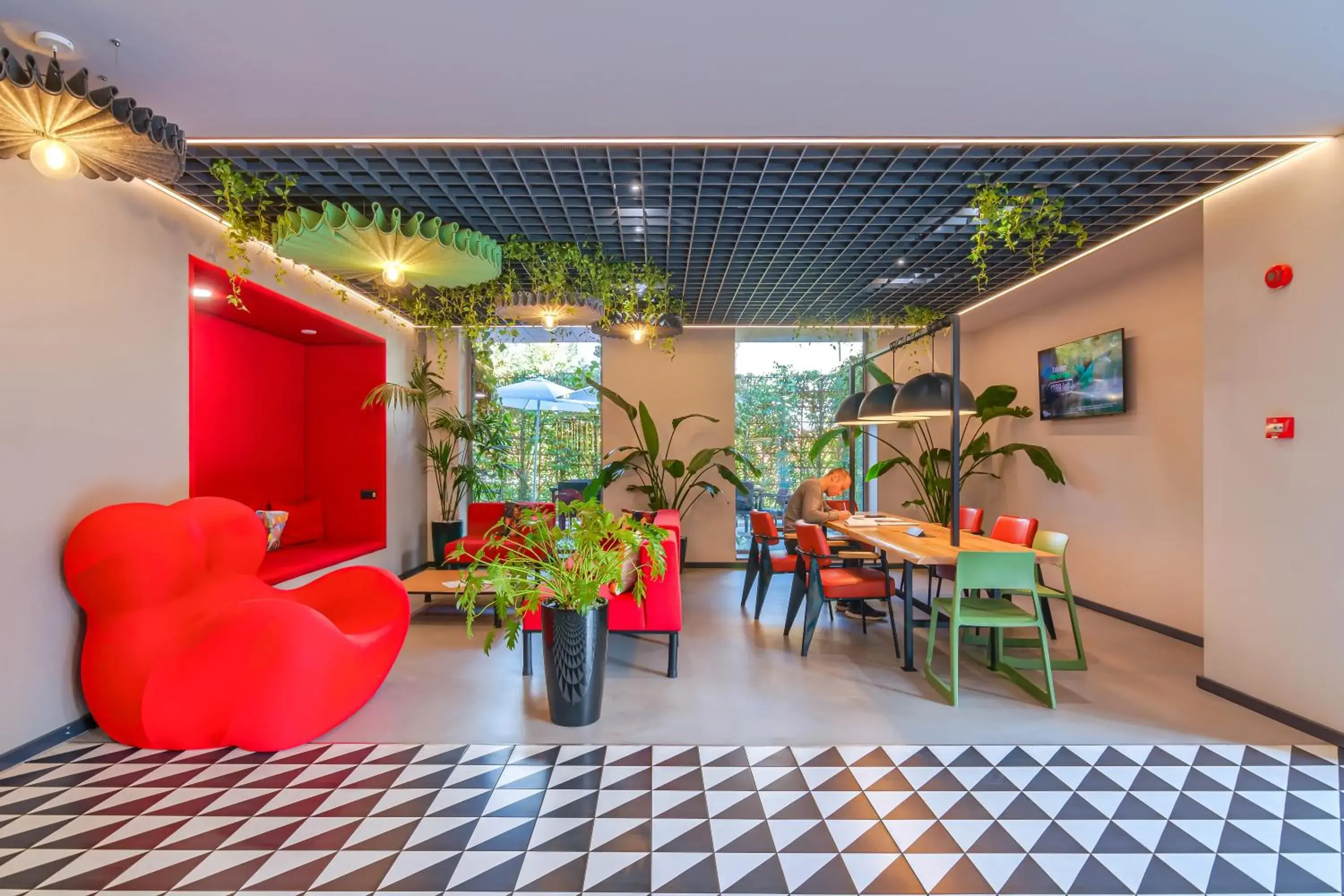 Lobby or reception in ibis Bucharest Politehnica Lobby or reception in ibis Bucharest Politehnica