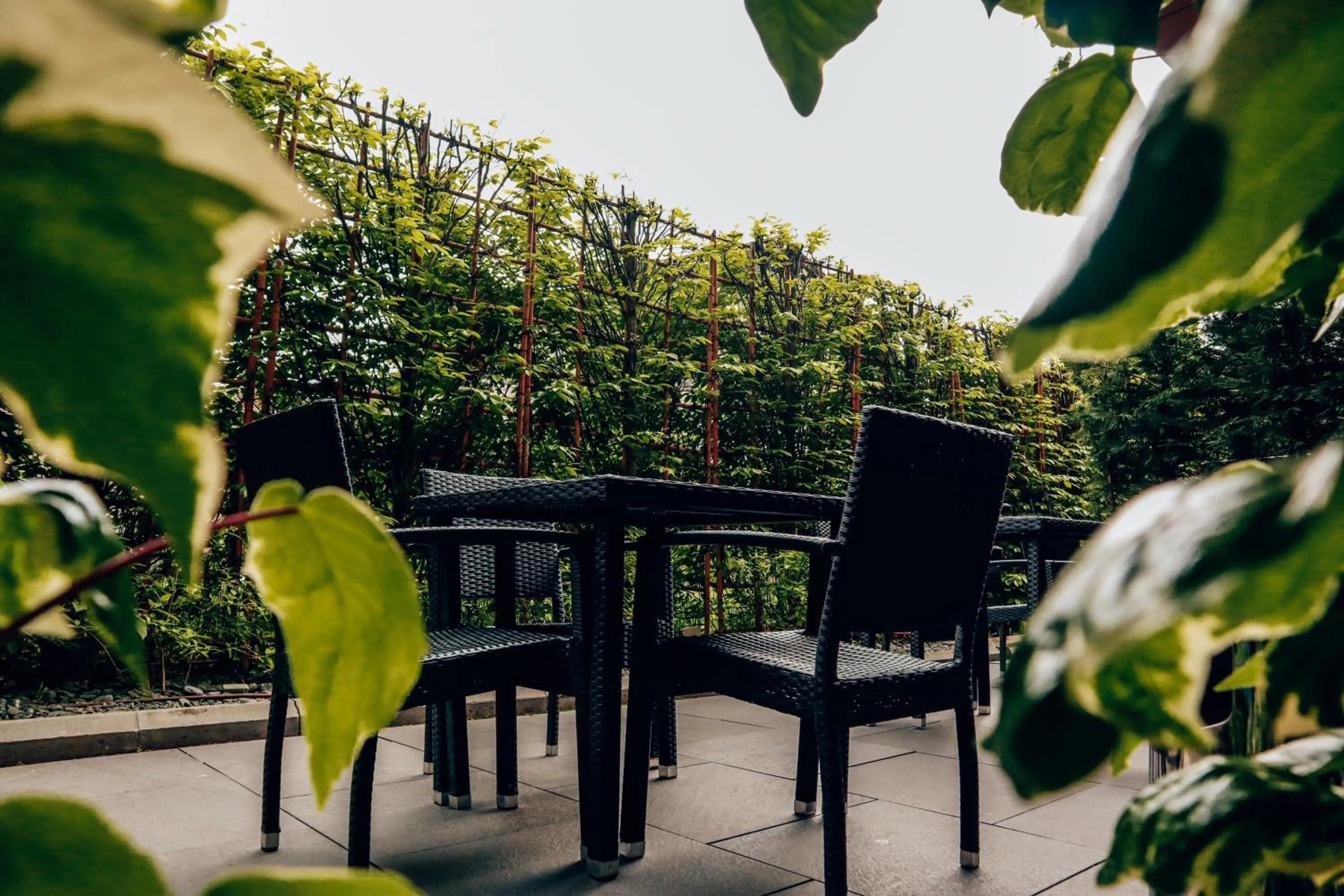 Patio in ibis Bucharest Politehnica