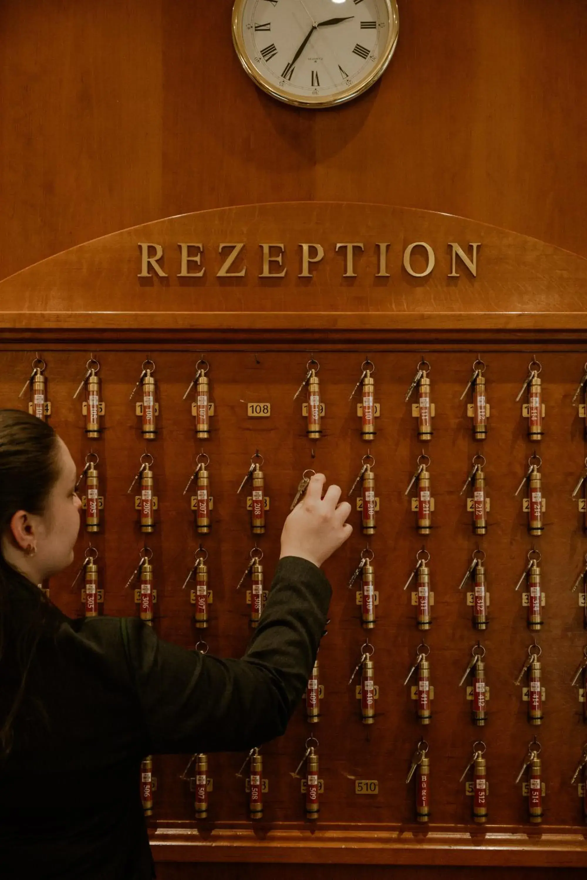 Lobby or reception in Hotel Erzherzog Rainer Lobby or reception in Hotel Erzherzog Rainer