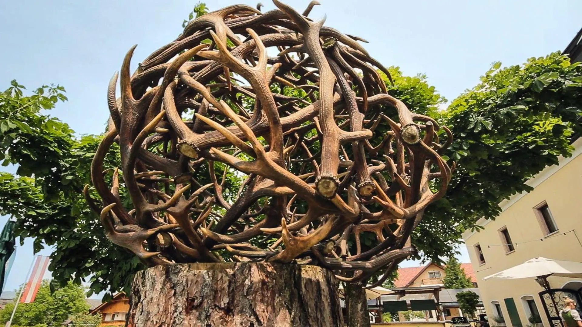 Garden in Hotel Kaiserhof